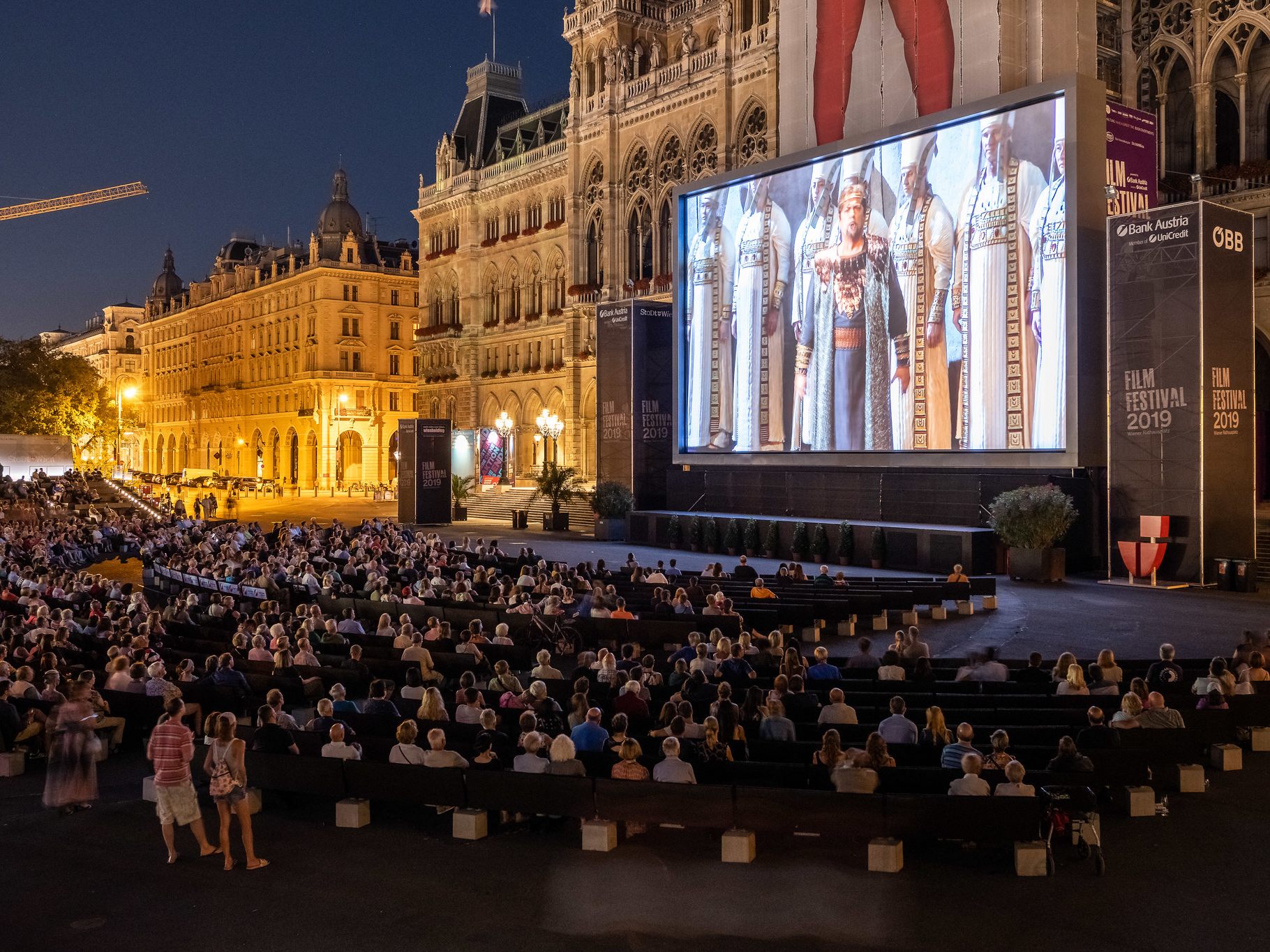 Das komplette Programm beim Film Festival am Rathausplatz in Wien auf einen Blick. Das komplette Programm beim Film Festival am Rathausplatz in Wien auf einen Blick.