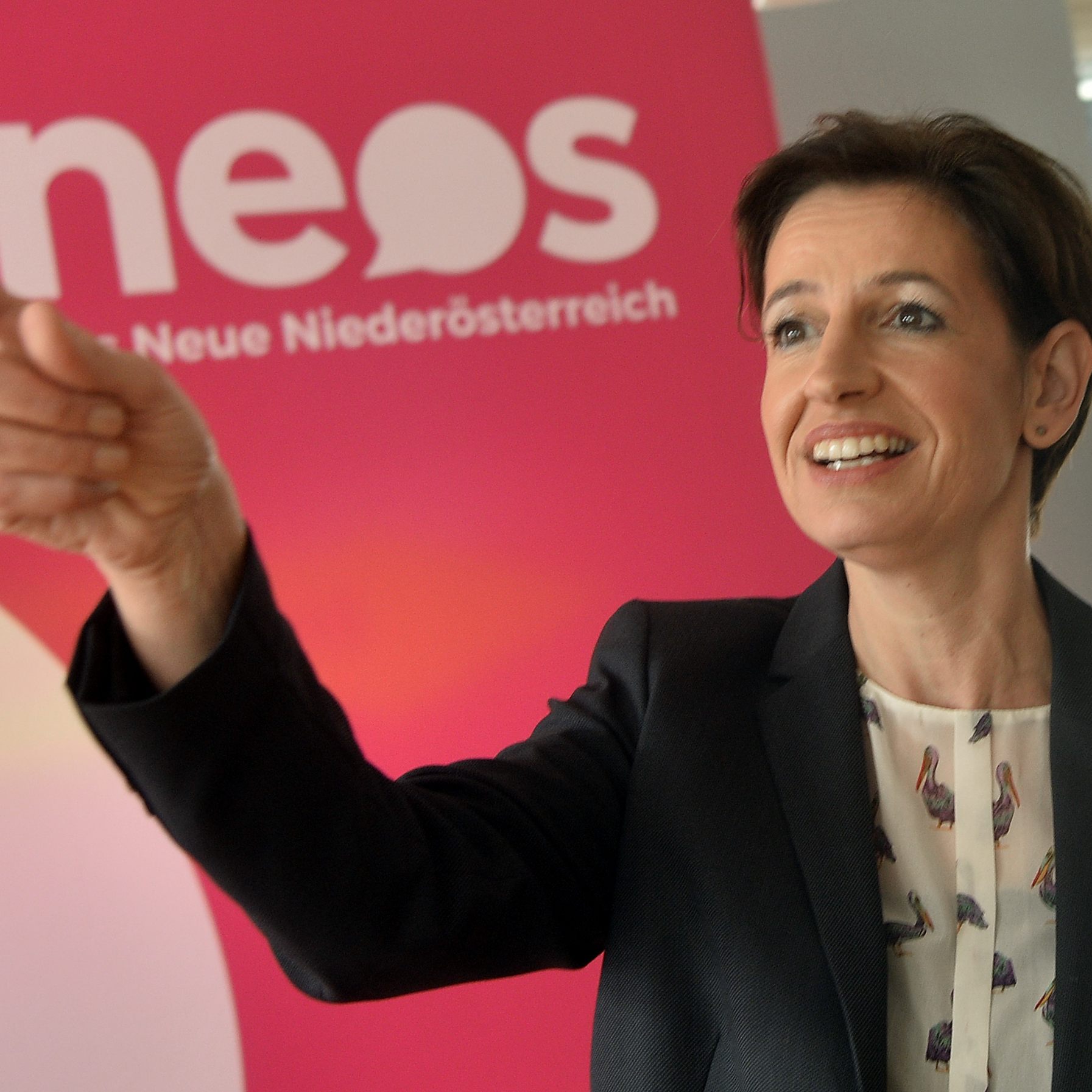 Indra Collini wurde als NEOS-Spitzenkandidatin bei der Landtagswahl in NÖ bestätigt.