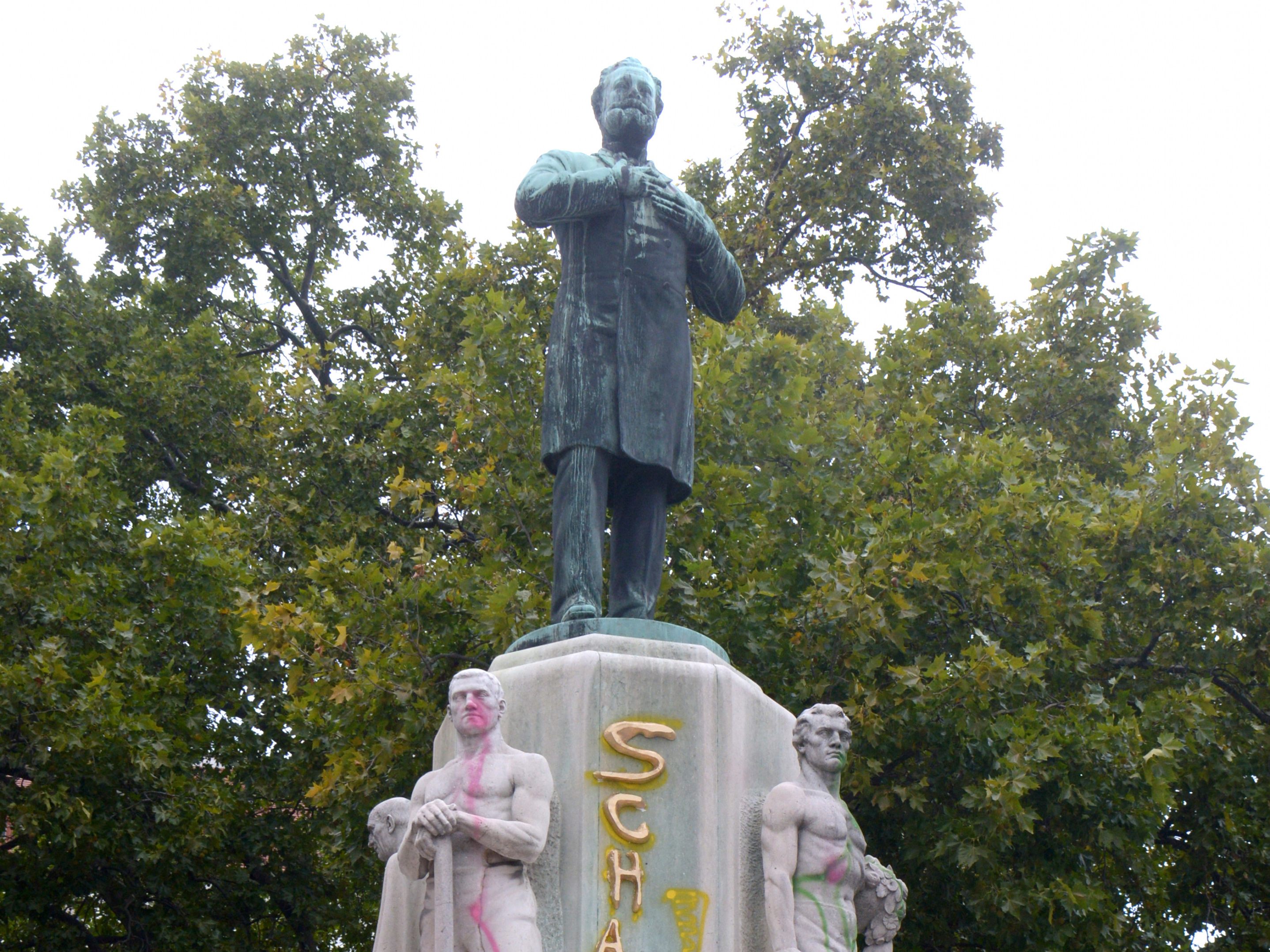 Das Bild aus dem Jahr 2020 zeigt das Lueger-Denkmal in Wien. Das Bild aus dem Jahr 2020 zeigt das Lueger-Denkmal in Wien.