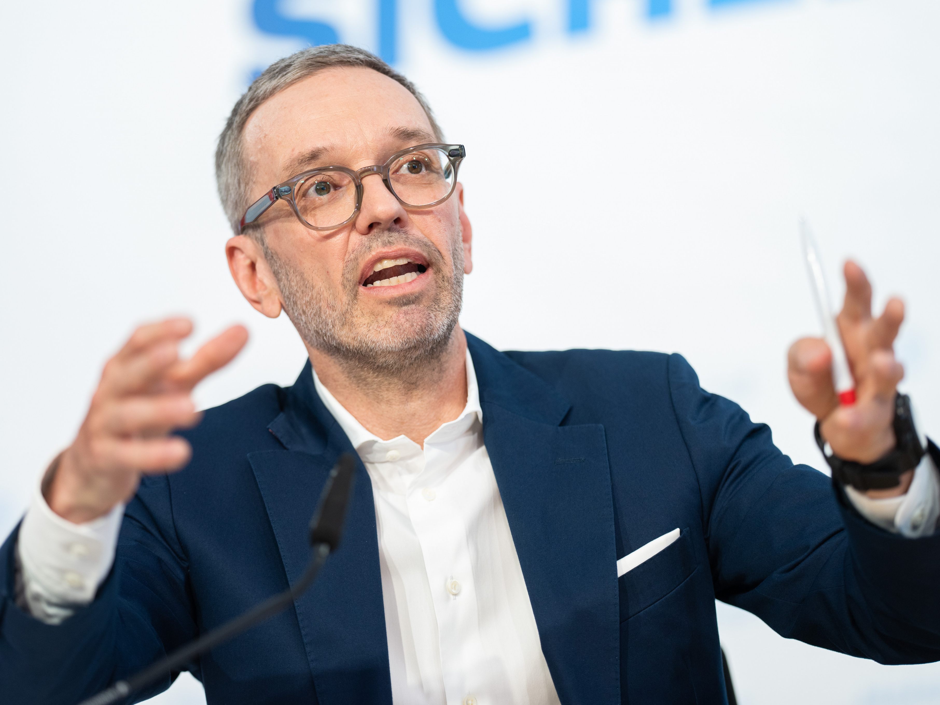 Bundespräsidenten-Wahl: "Werde nicht kandidieren", meinte FPÖ-Chef Herbert Kickl.