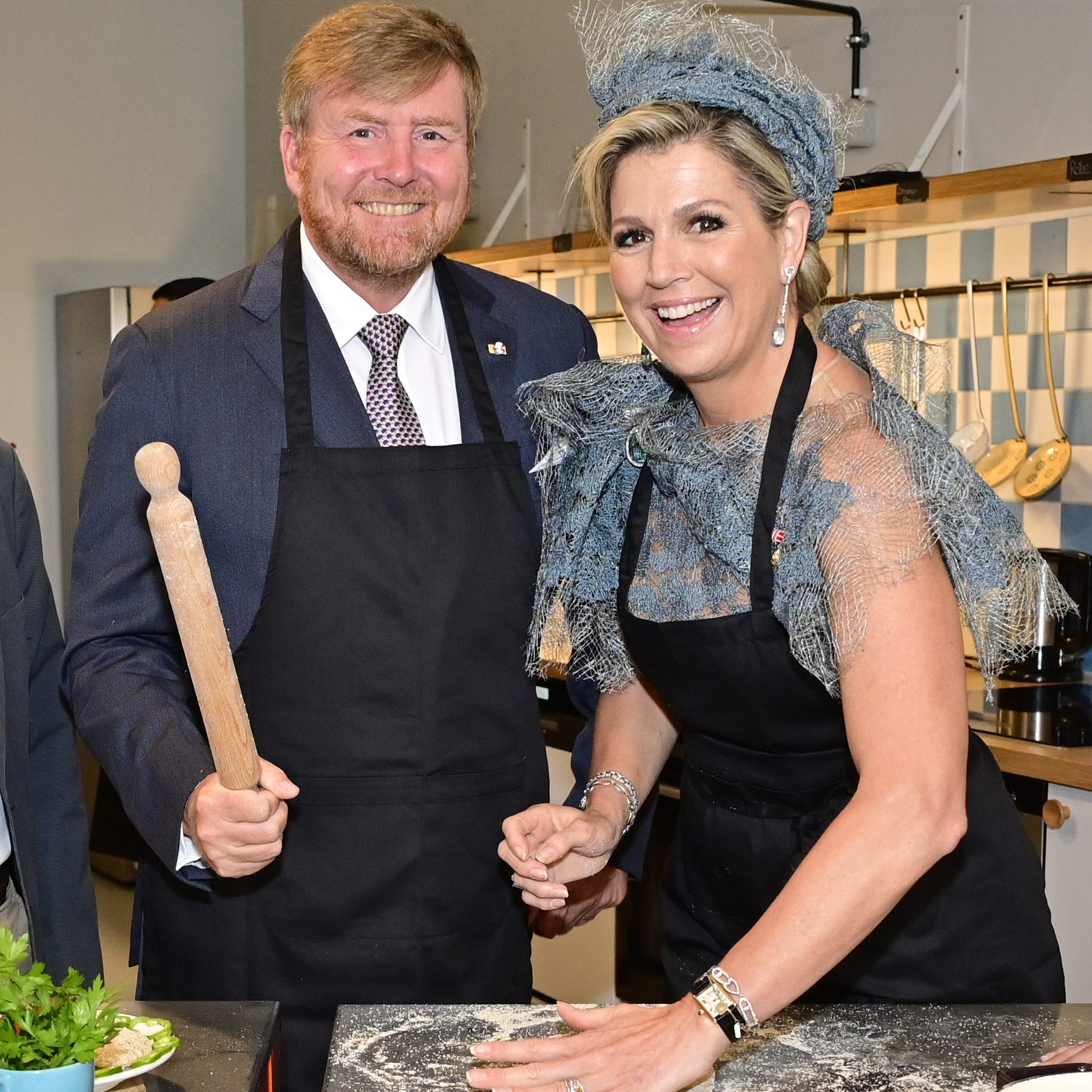 Willem-Alexander und Máxima besuchten Sozialprojekt "Community-Cooking".