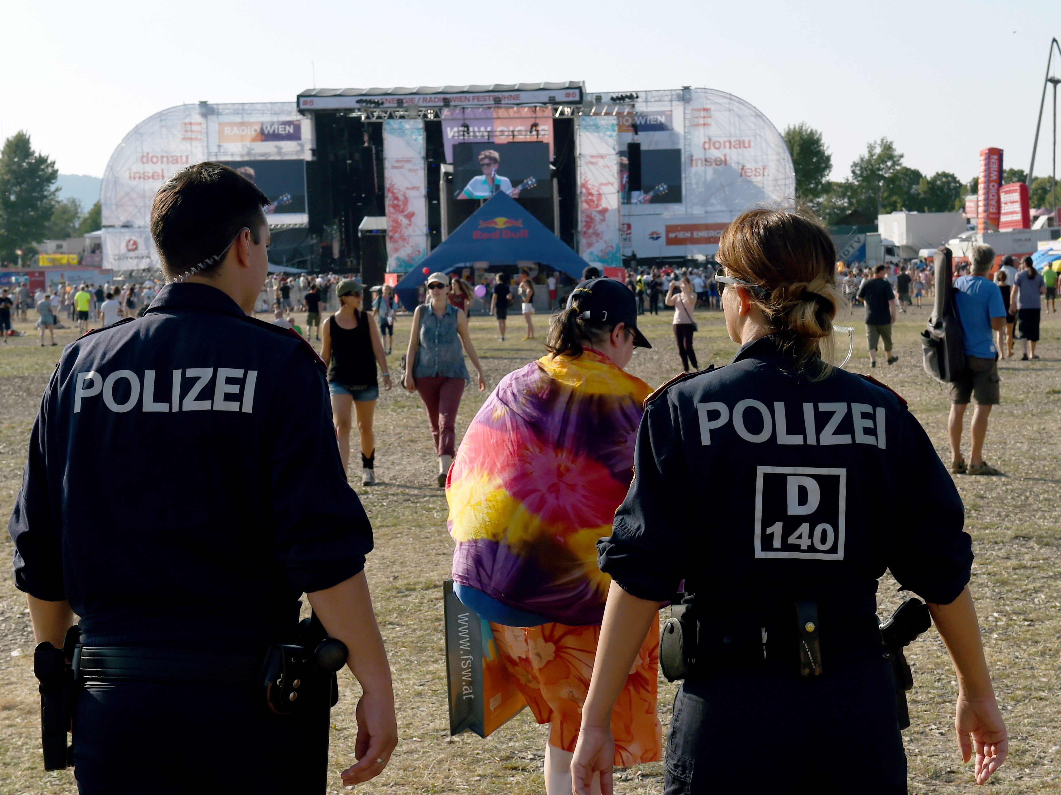 Das Donauinselfest in Wien verlief laut Polizei friedlich.