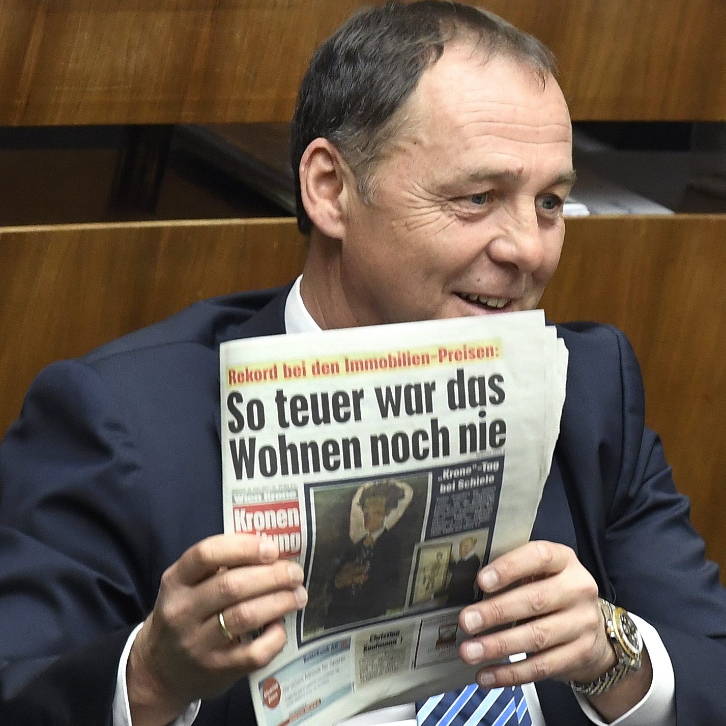 Der FPÖ-Abgeordneter Peter Wurm kritisierte die Maßnahmen der Regierung gegen die hohe Inflation scharf.