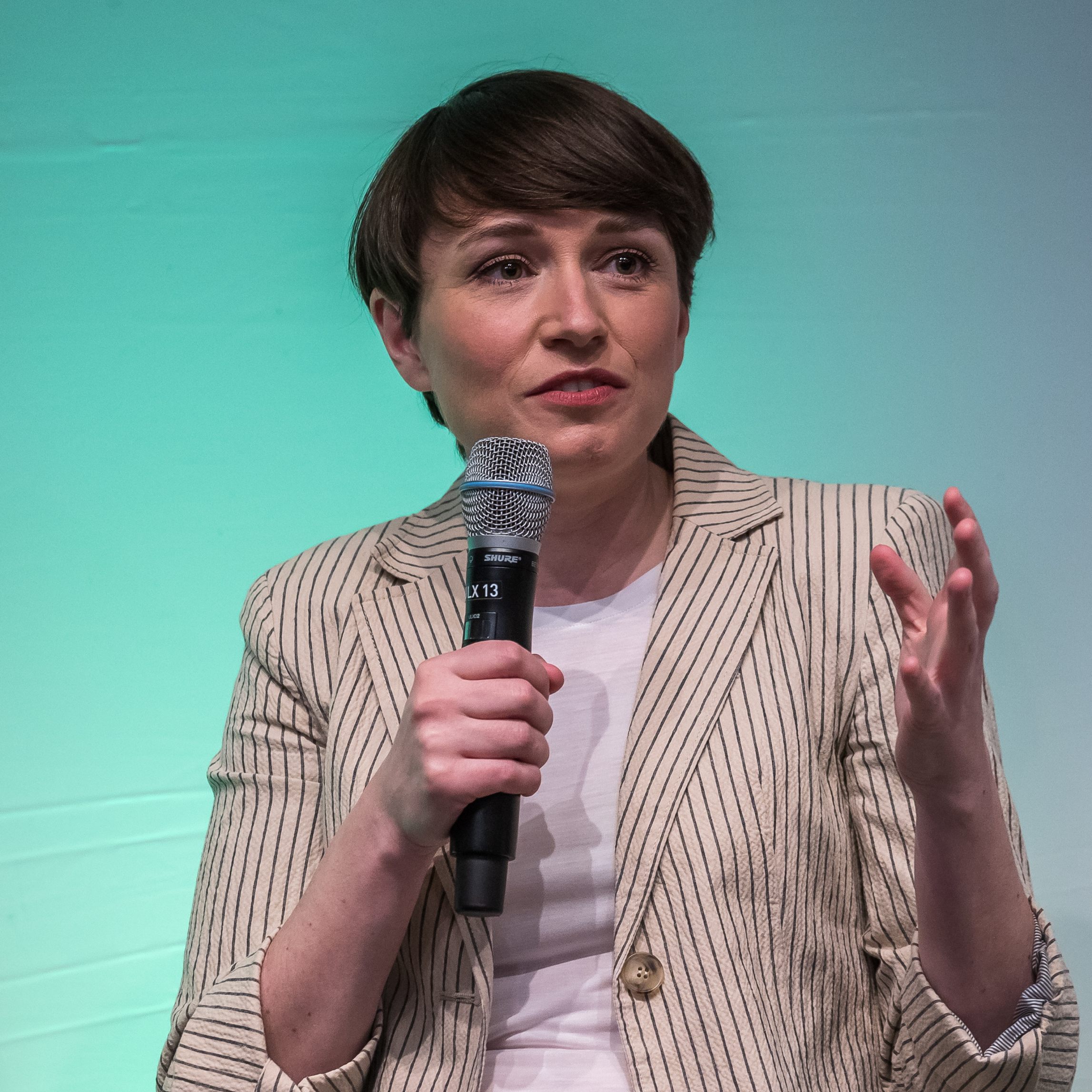 Grünen-Klubobfrau Sigrid Maurer bestätigte ein geplantes Paket gegen die Teuerung.