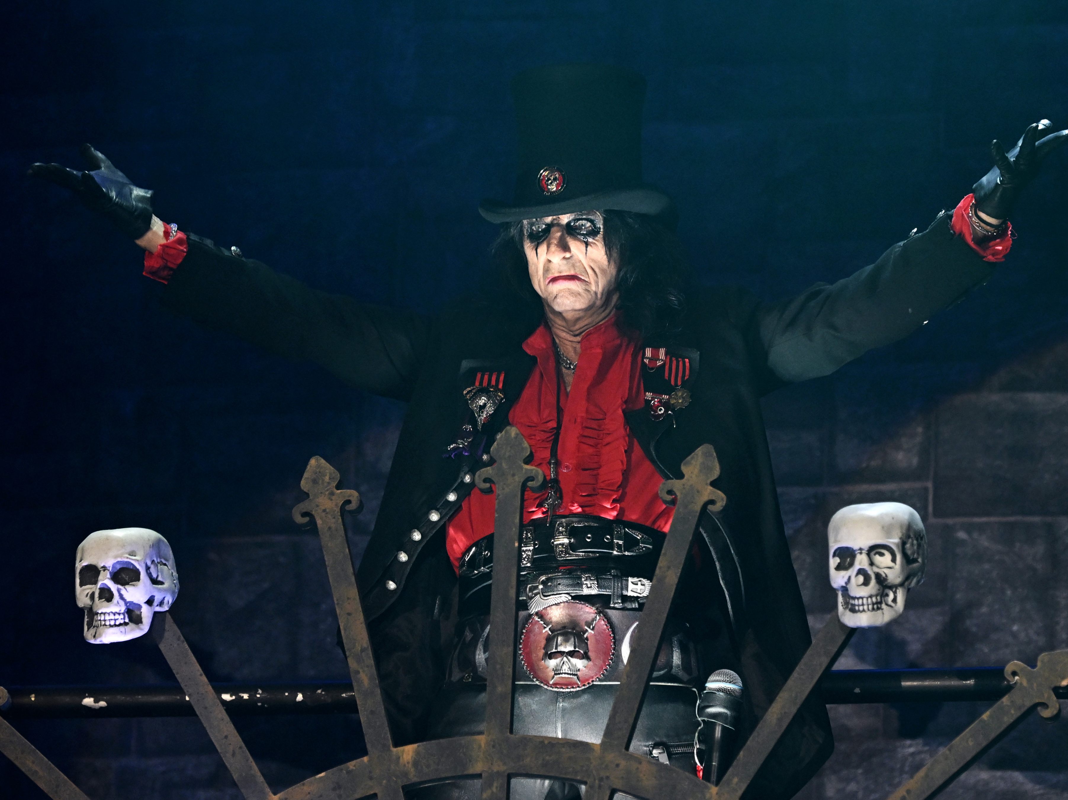 Alice Cooper gab Wien-Konzert in der Stadthalle. Alice Cooper gab Wien-Konzert in der Stadthalle.