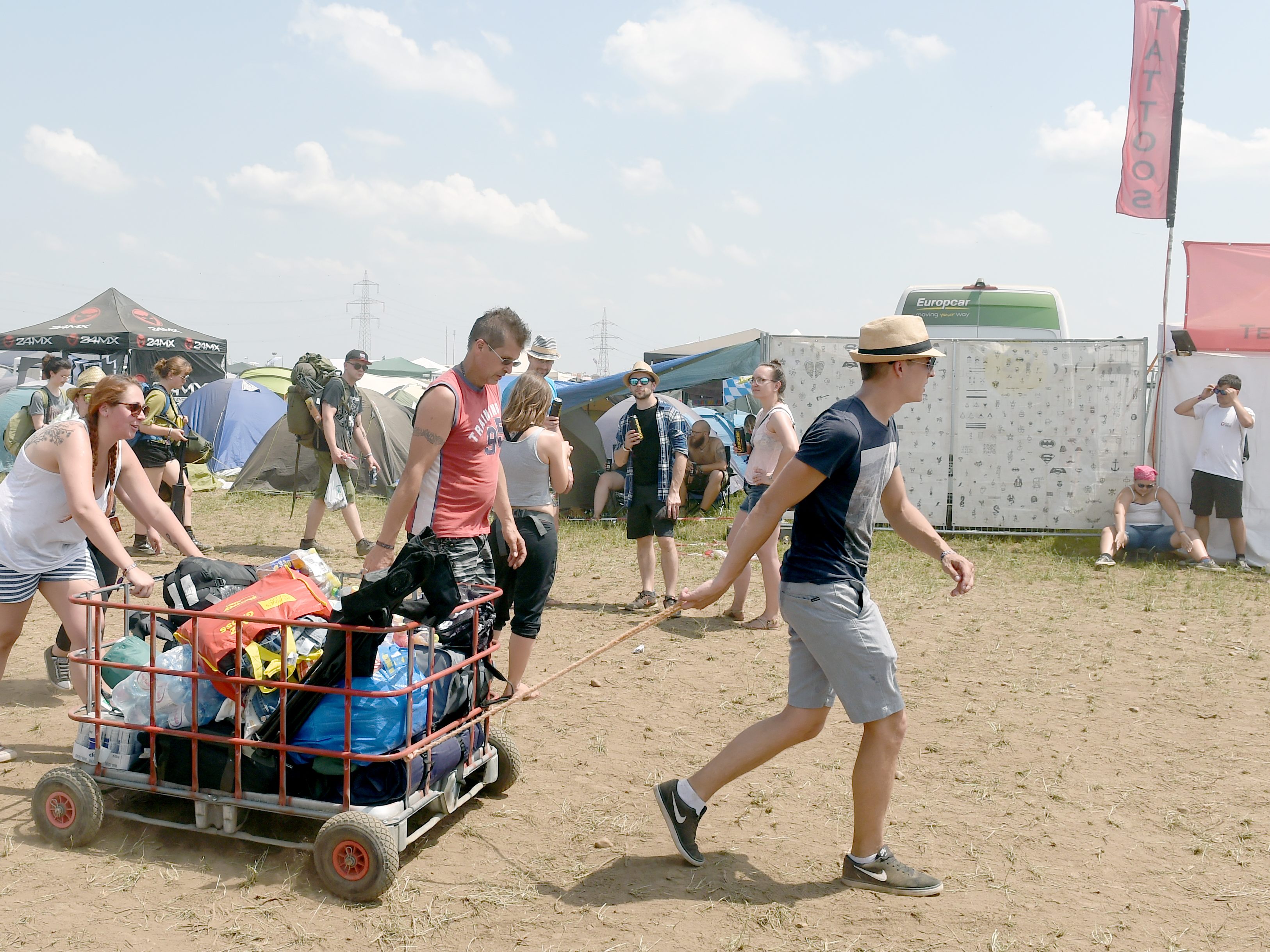 Wichtige Tipps zur Anreise zum Nova Rock Festival 2022.