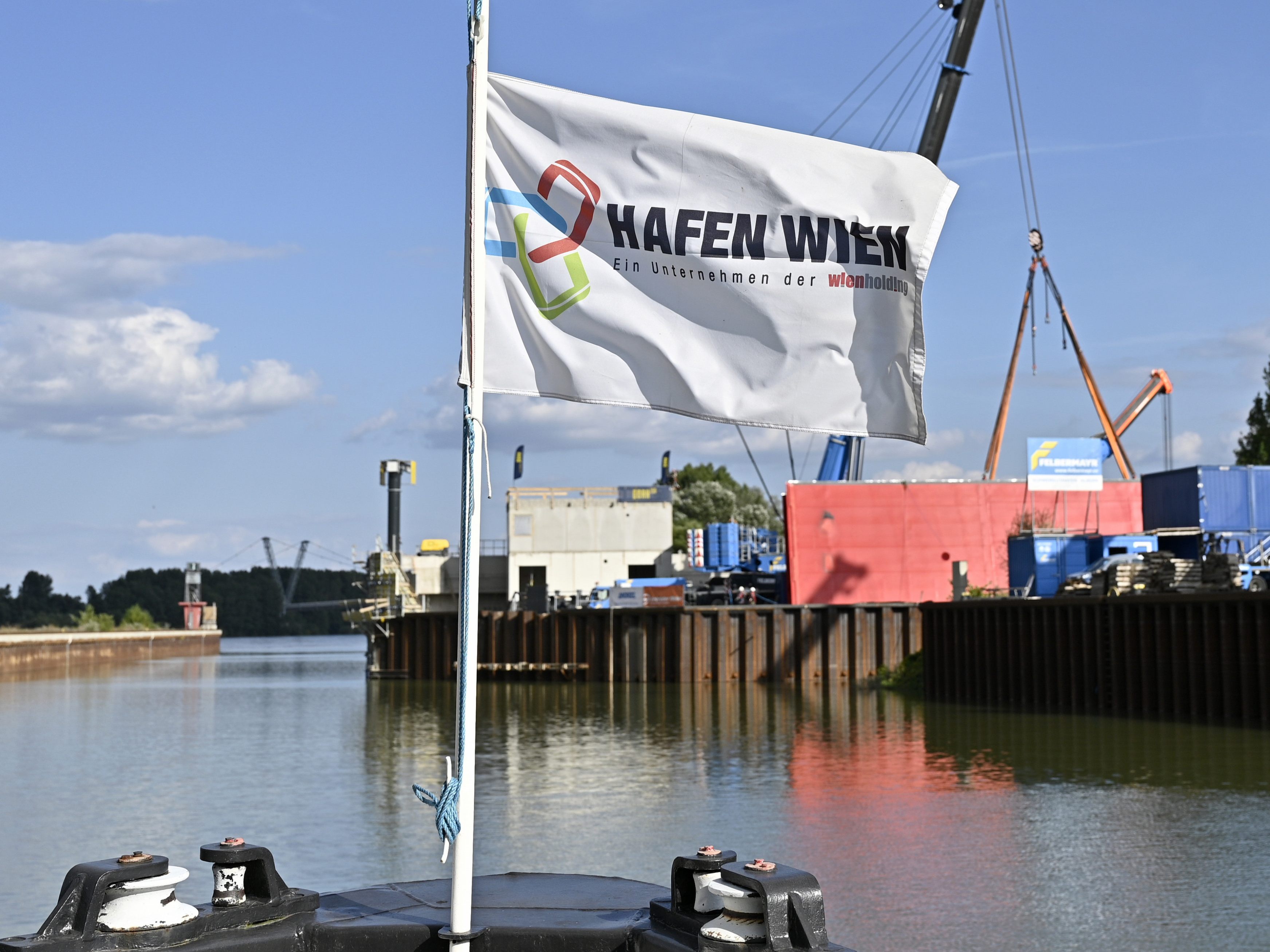 Der Hafen Wien machte 2021 mehr Umsatz und Gewinn. Der Hafen Wien machte 2021 mehr Umsatz und Gewinn.