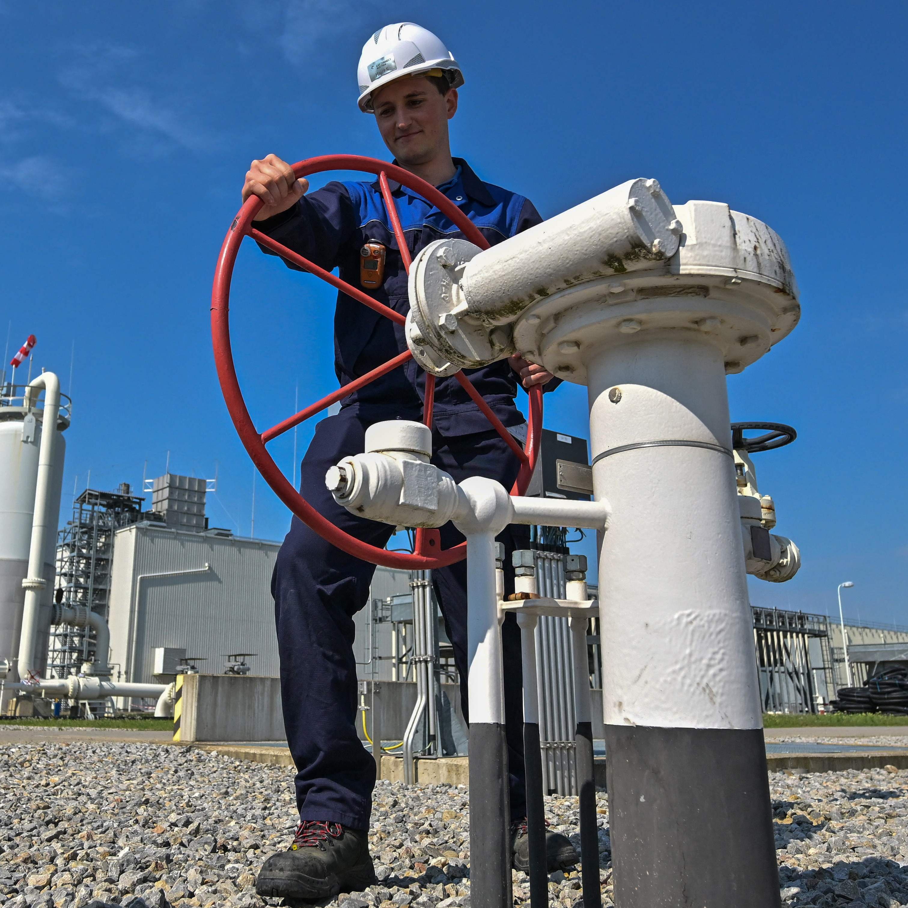 Österreichs Gasspeicher sind zu 40 Prozent gefüllt.
