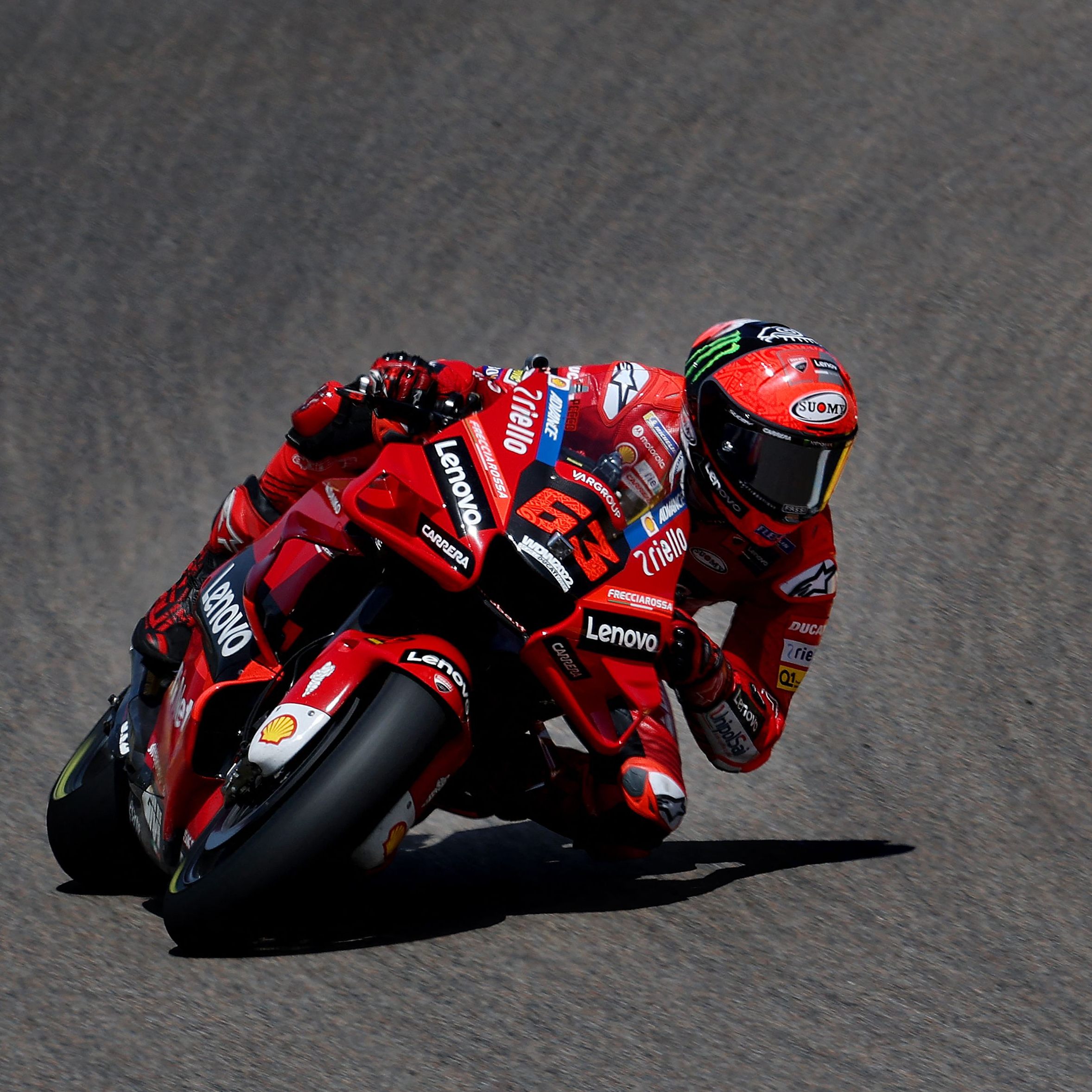 Francesco Bagnaia startet von der Pole.