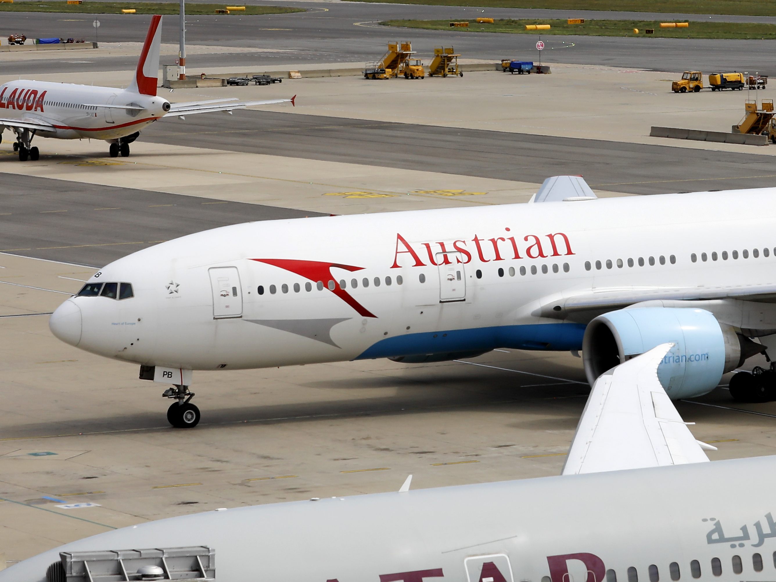Die AUA streicht wegen Betriebsversammlungen am Donnerstag 28 Flüge.