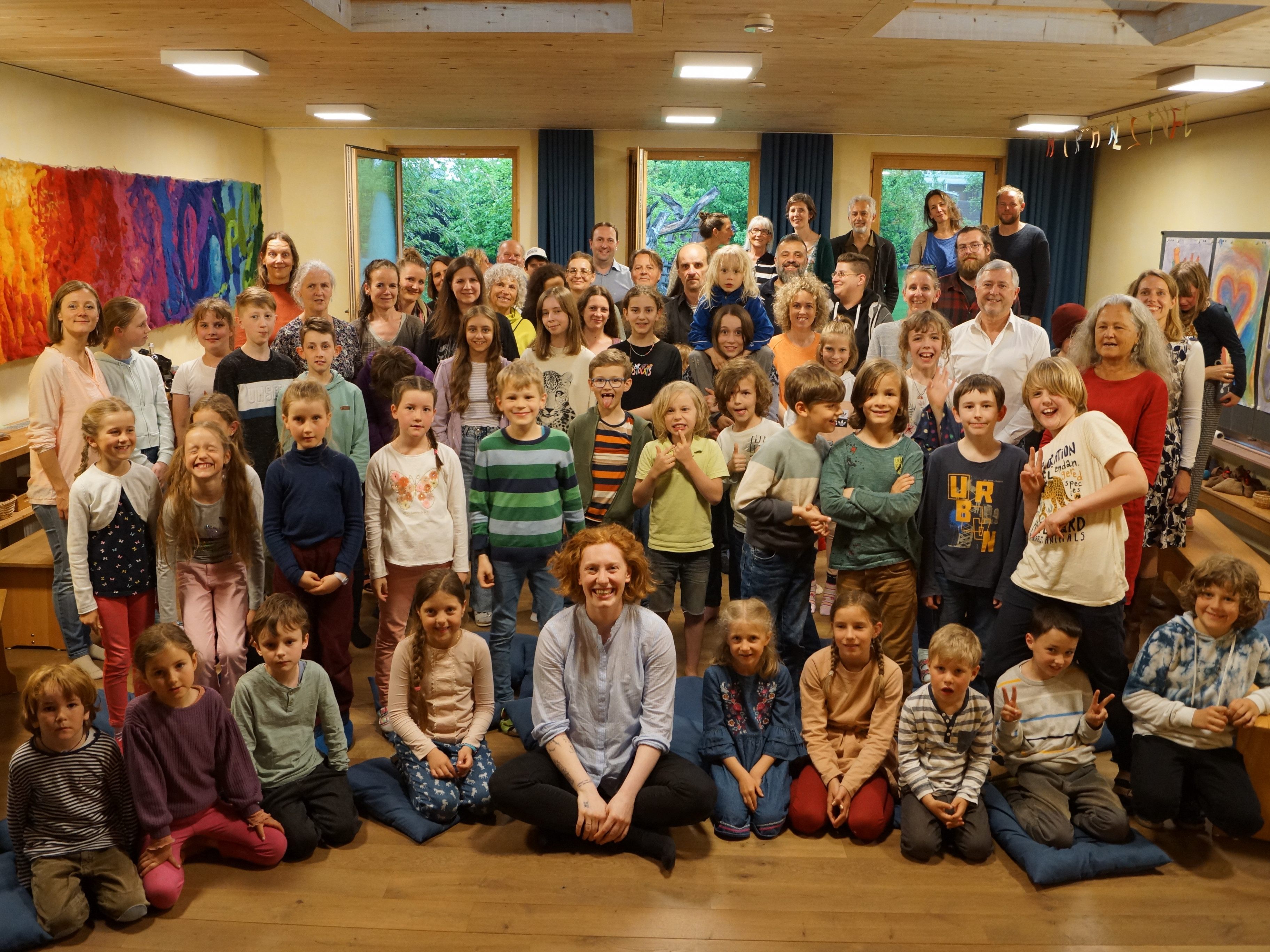 Besuch von Anna Heimrath