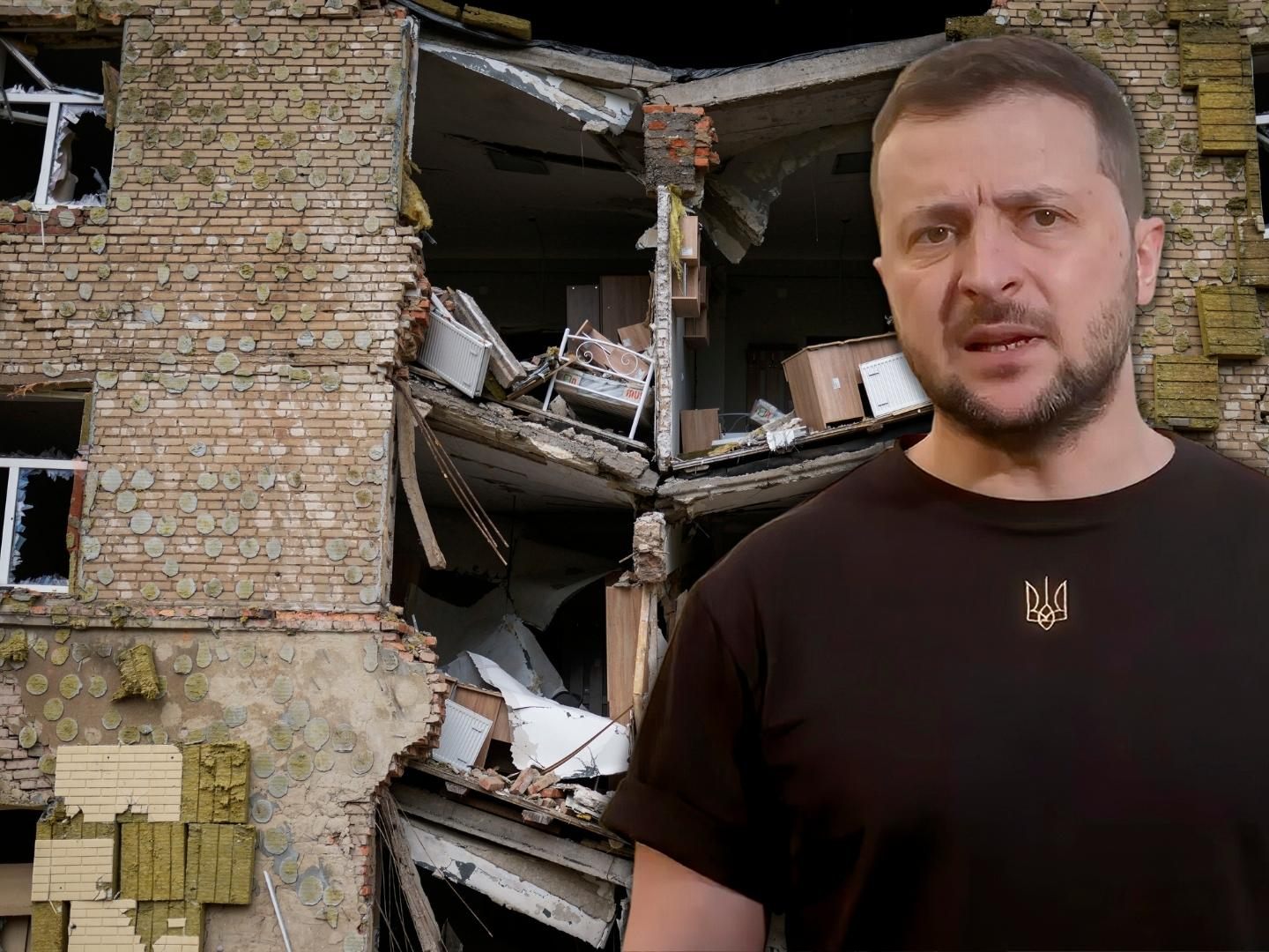 Der ukrainische Präsident Wolodymyr Selenskyj hatte die eigenen Verluste jüngst auf täglich bis zu 100 Tote und 500 Verletzte beziffert. Der ukrainische Präsident Wolodymyr Selenskyj hatte die eigenen Verluste jüngst auf täglich bis zu 100 Tote und 500 Verletzte beziffert.
