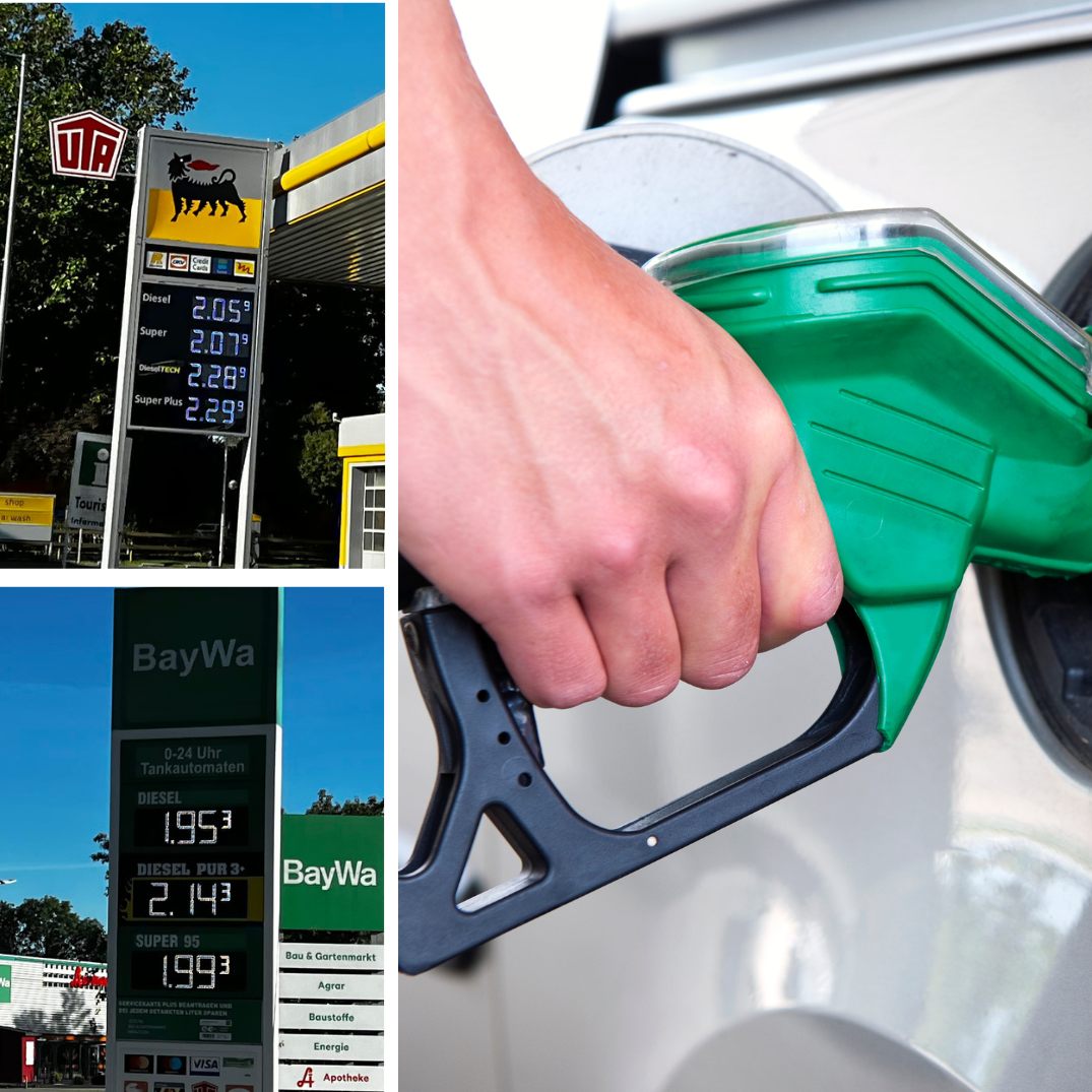 Spritpreise zeigen wieder nach oben