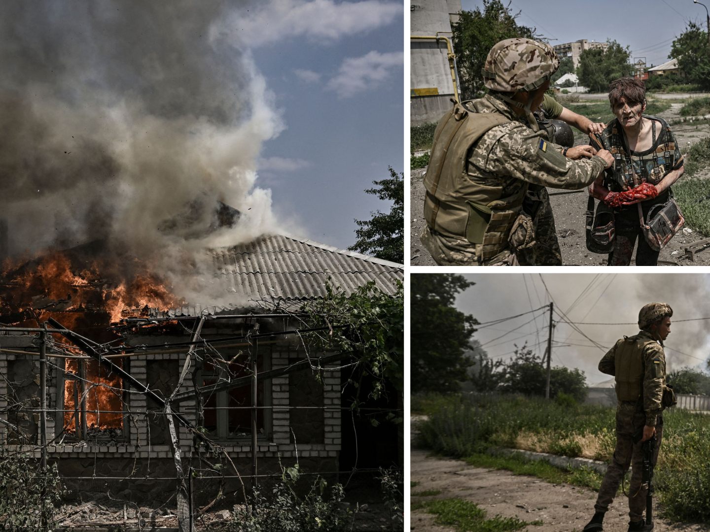 Heftige Kämpfe im Osten der Ukraine Heftige Kämpfe im Osten der Ukraine