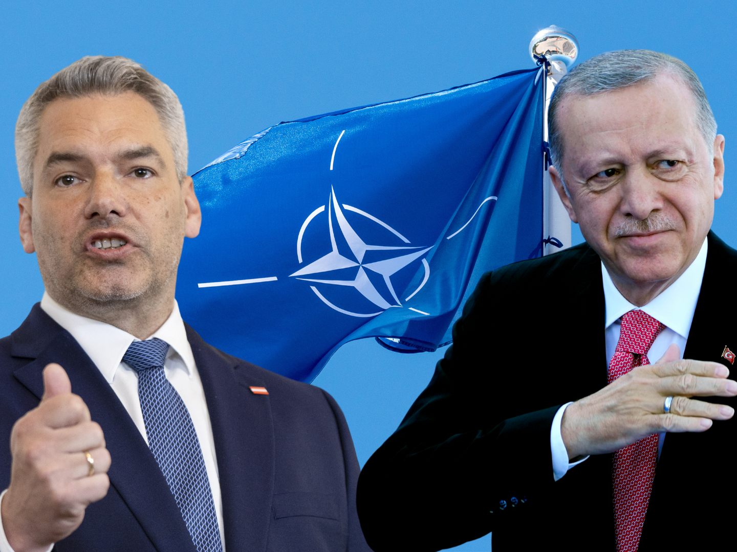 ÖVP-Kanzler trifft in Madrid türkischen Präsidenten Erdogan ÖVP-Kanzler trifft in Madrid türkischen Präsidenten Erdogan