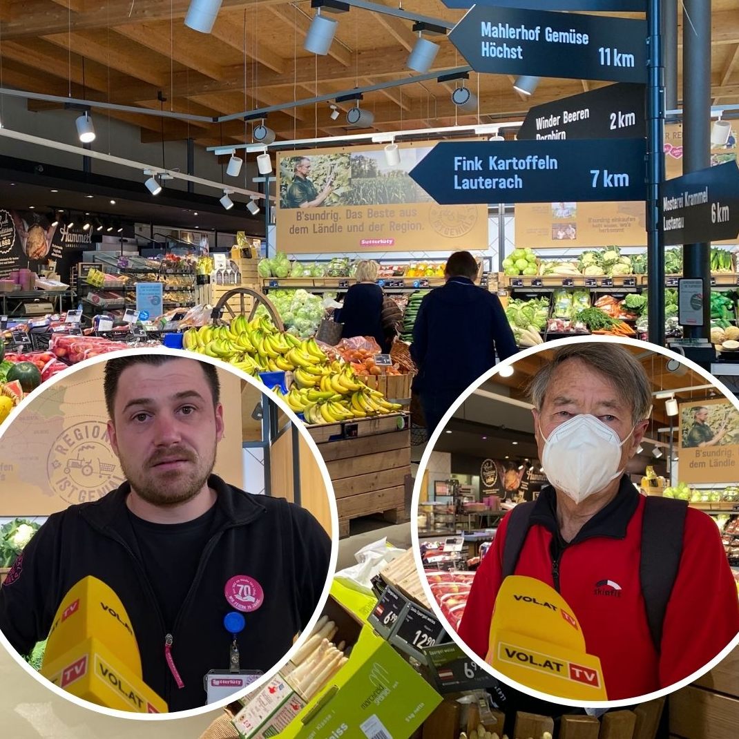 VOL.AT war vor Ort bei Sutterlüty in Dornbirn Rohrbach.