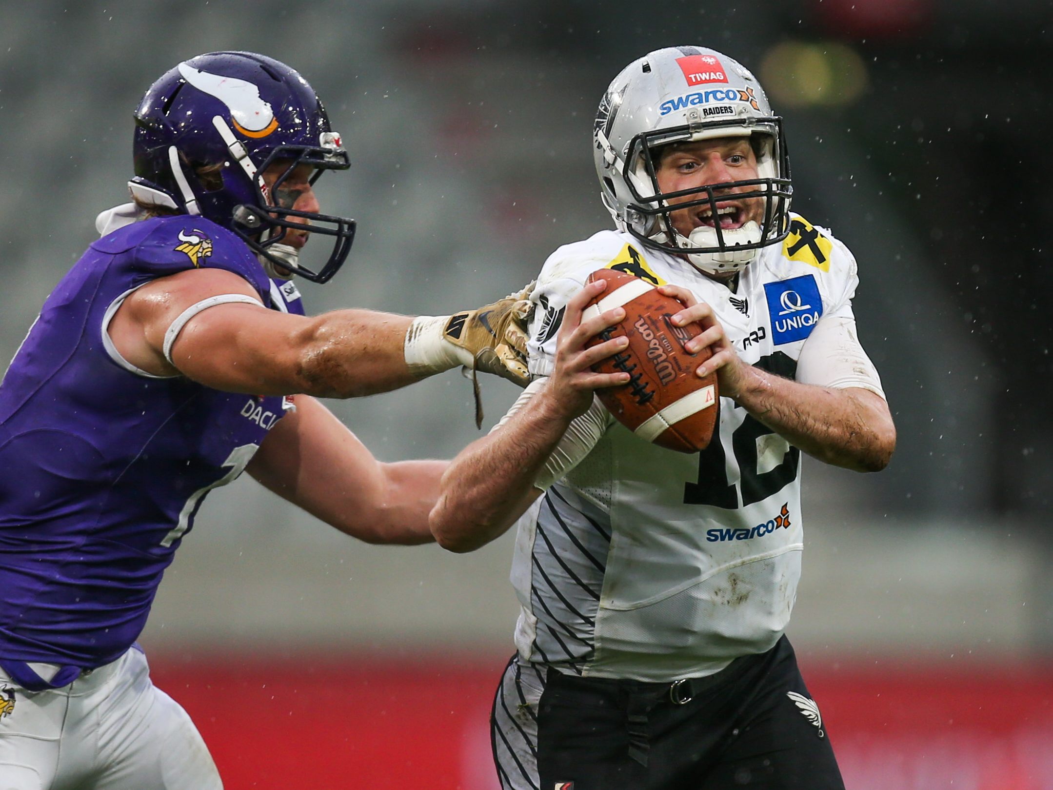 Gleich zum Start der ELF kommt es ziwschen den Vienna Vikings und den Raiders Tirol zum "Battle of Austria"