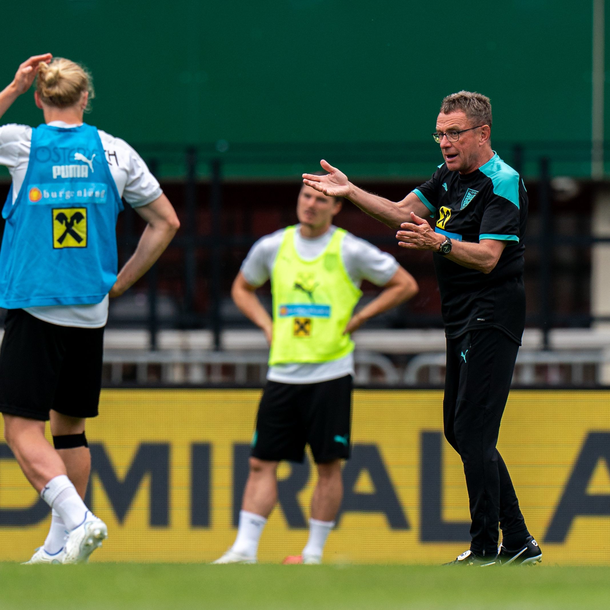 Teamchef Ralf Rangnick am Sonntag, 05. Juni 2022, während der Trainings des ÖFB-Nationalteams vor dem Nations League Spiel zwischen Österreich und Dänemark in Wien.