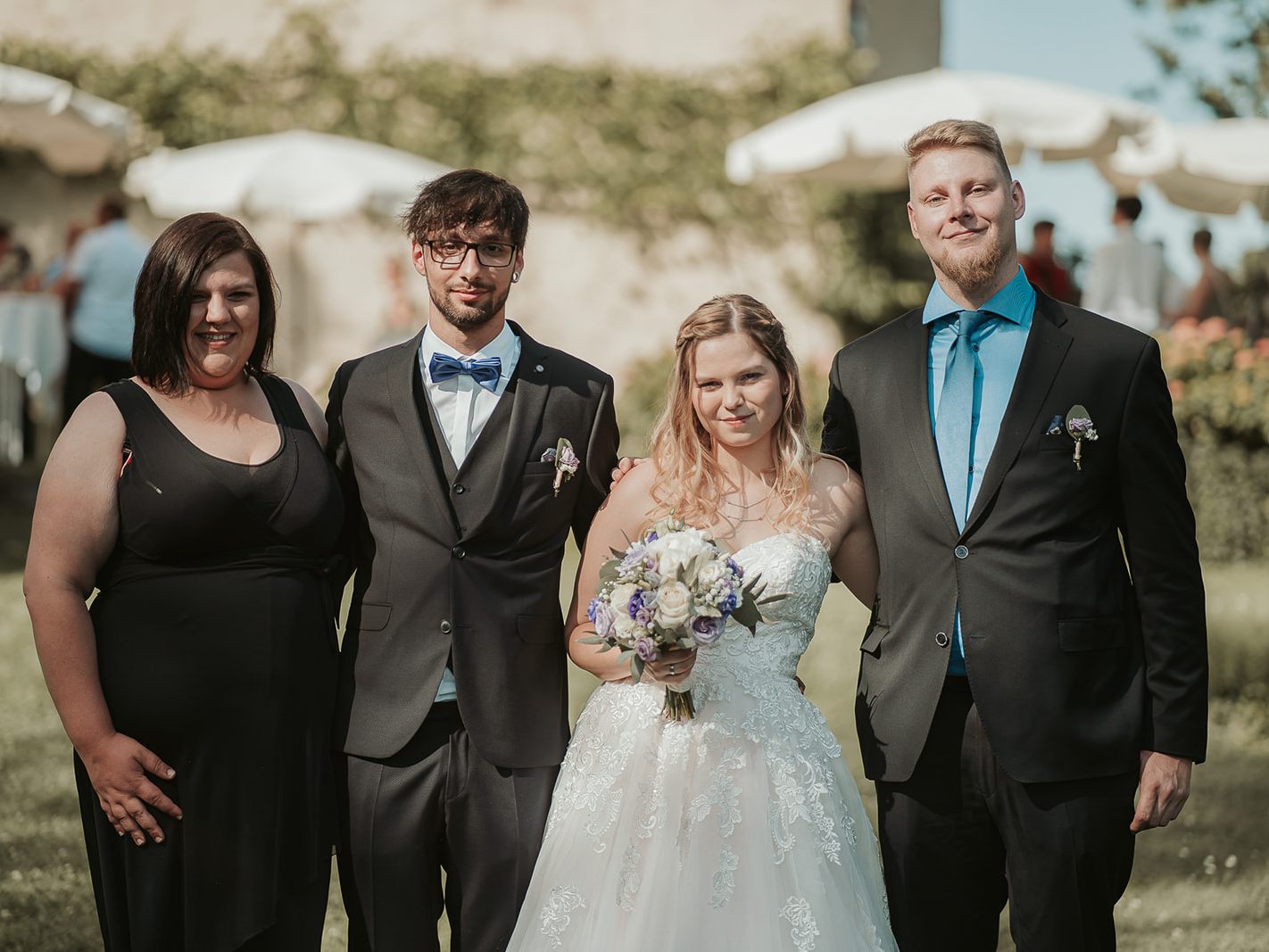 Nadine-Marie Ballweber und Richárd Szentesi haben geheiratet.