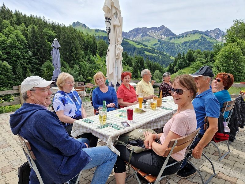 PVÖ Ludesch: Ausflug zum Seewaldsee