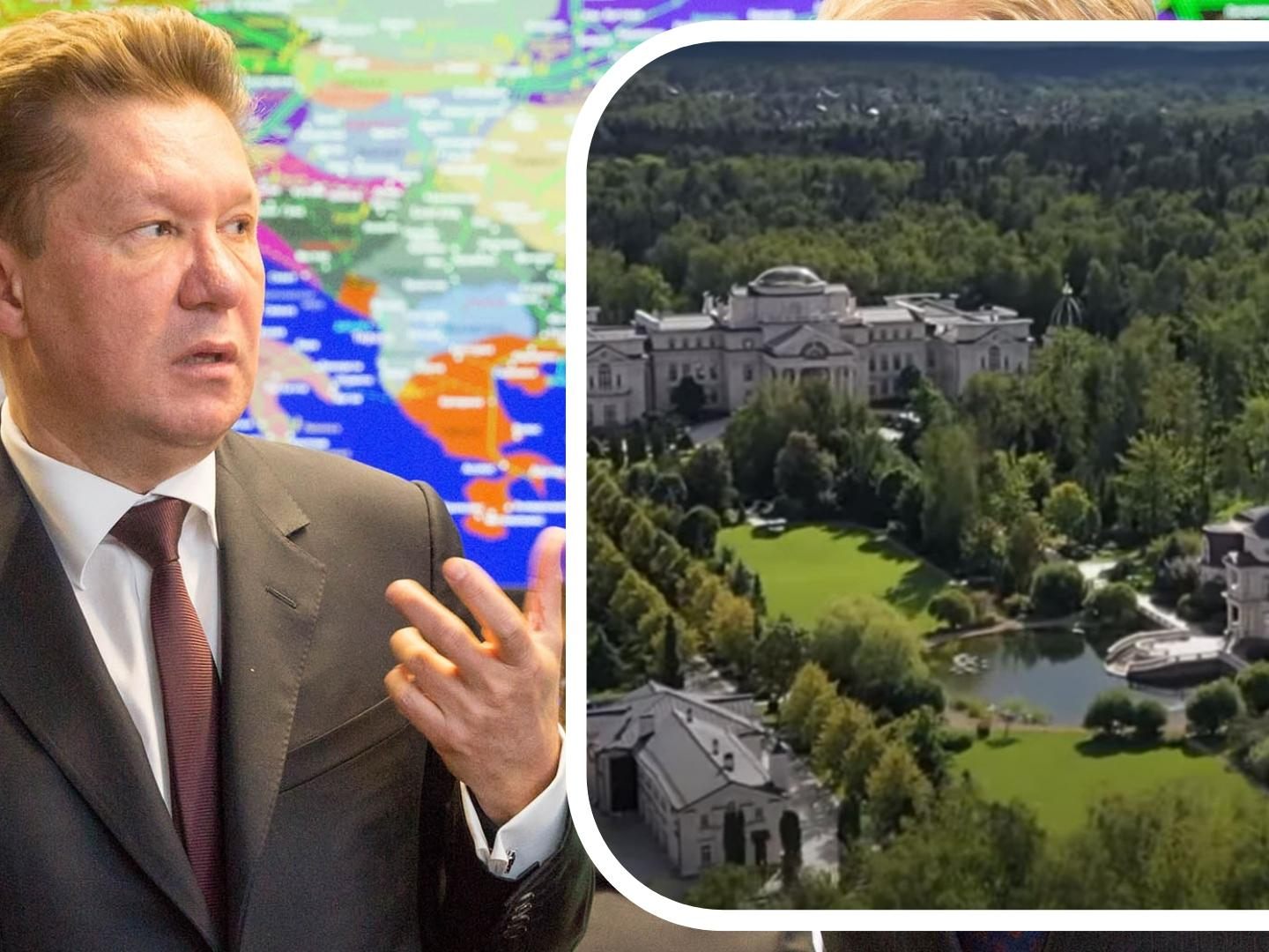 Putin-Freund Alexej Miller (hier auf einem Bild von 2016) soll auf einem der größten und teuersten Anwesen Russlands leben. Putin-Freund Alexej Miller (hier auf einem Bild von 2016) soll auf einem der größten und teuersten Anwesen Russlands leben.