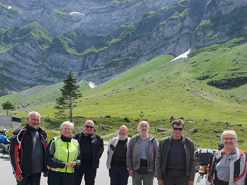 PVÖ-Motorradfahrer: „Viele Wege führen zum Säntis“