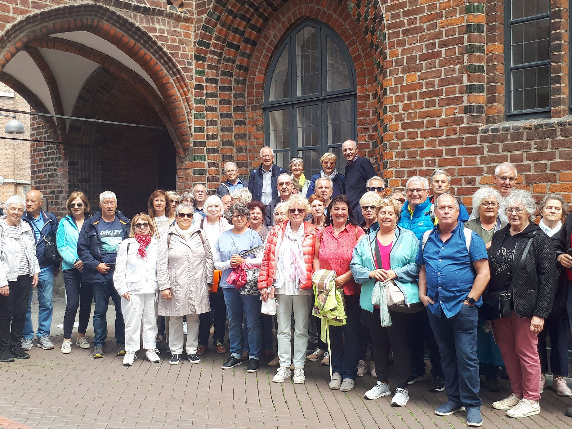 Die Seniorenbund Reisegruppe besuchten Hamburg mit einem fröhlichen Moin Moin