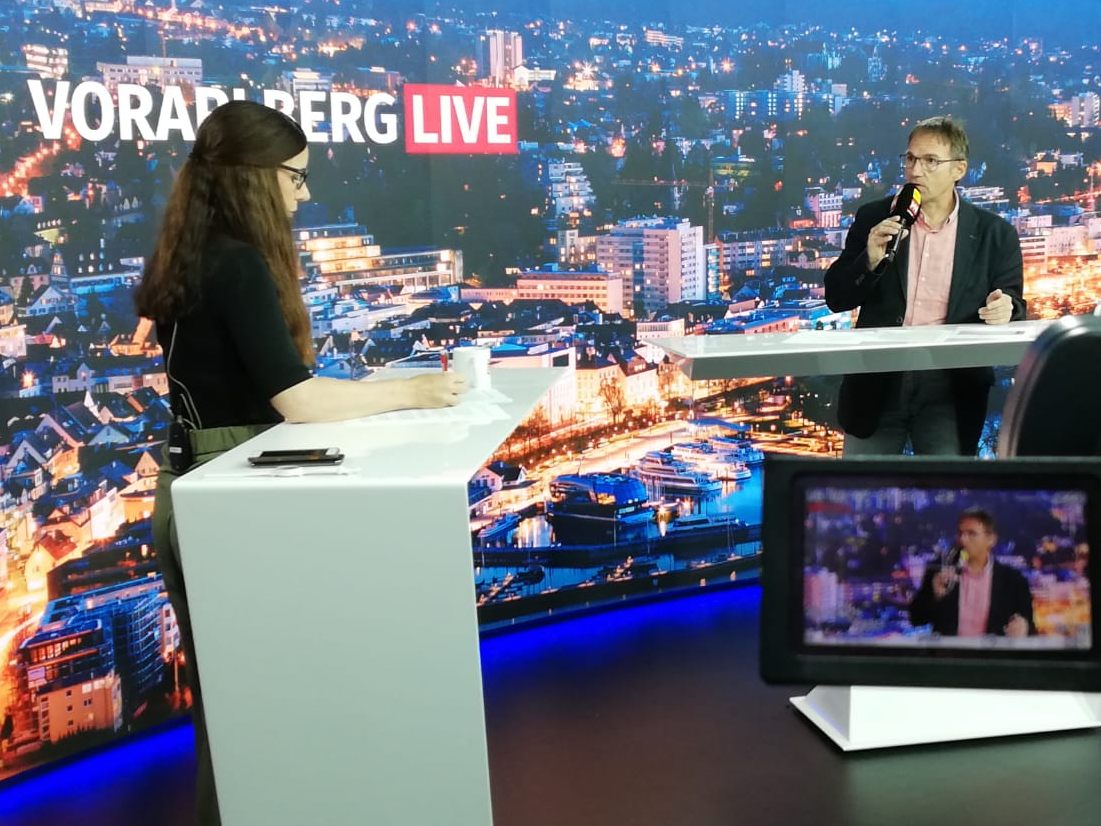 ÖGB-Landeschef Reinhard Stemmer, war am Freitag bei "Vorarlberg LIVE" zu Gast. ÖGB-Landeschef Reinhard Stemmer, war am Freitag bei "Vorarlberg LIVE" zu Gast.
