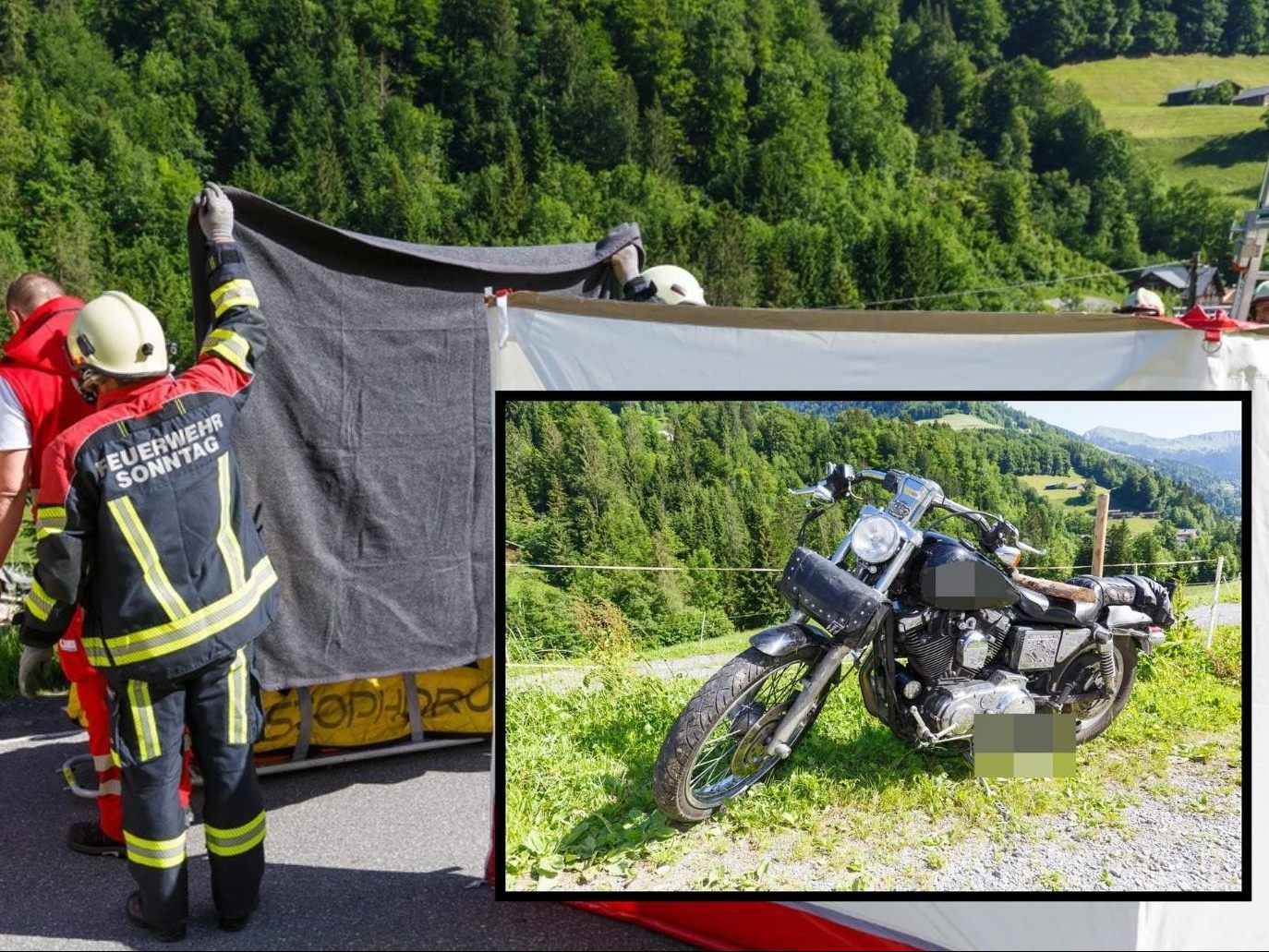 Am Samstagmorgen kam es zu einem Unfall in Sonntag. Am Samstagmorgen kam es zu einem Unfall in Sonntag.