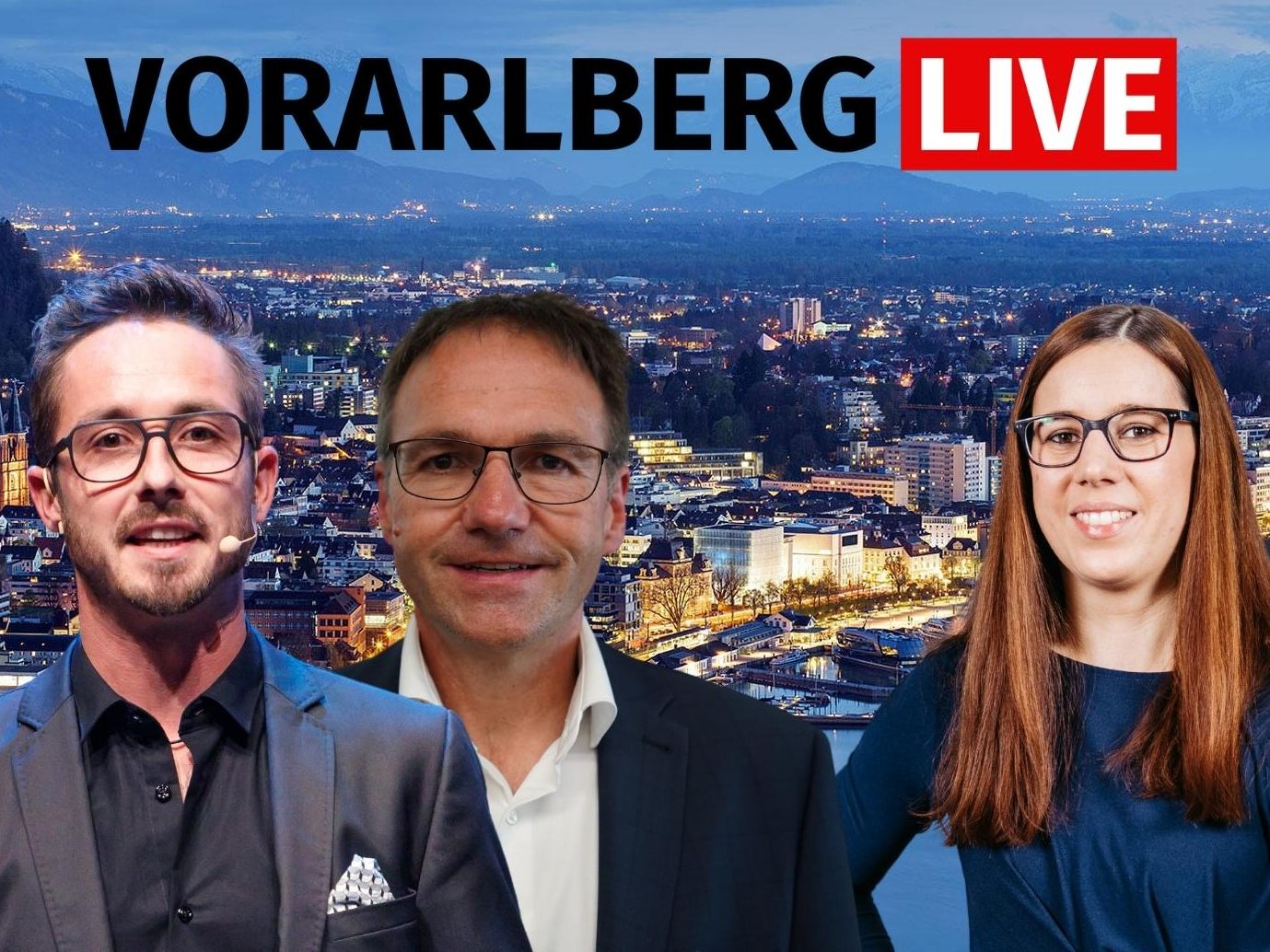 Lukas Greussing und Reinhard Stemmer sind am Freitag zu Gast bei "Vorarlberg LIVE".