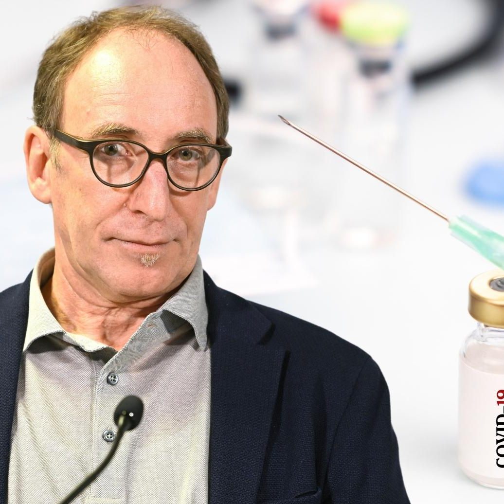 Gesundheitsminister Johannes Rauch bei der Pressekonferenz am Donnerstag.