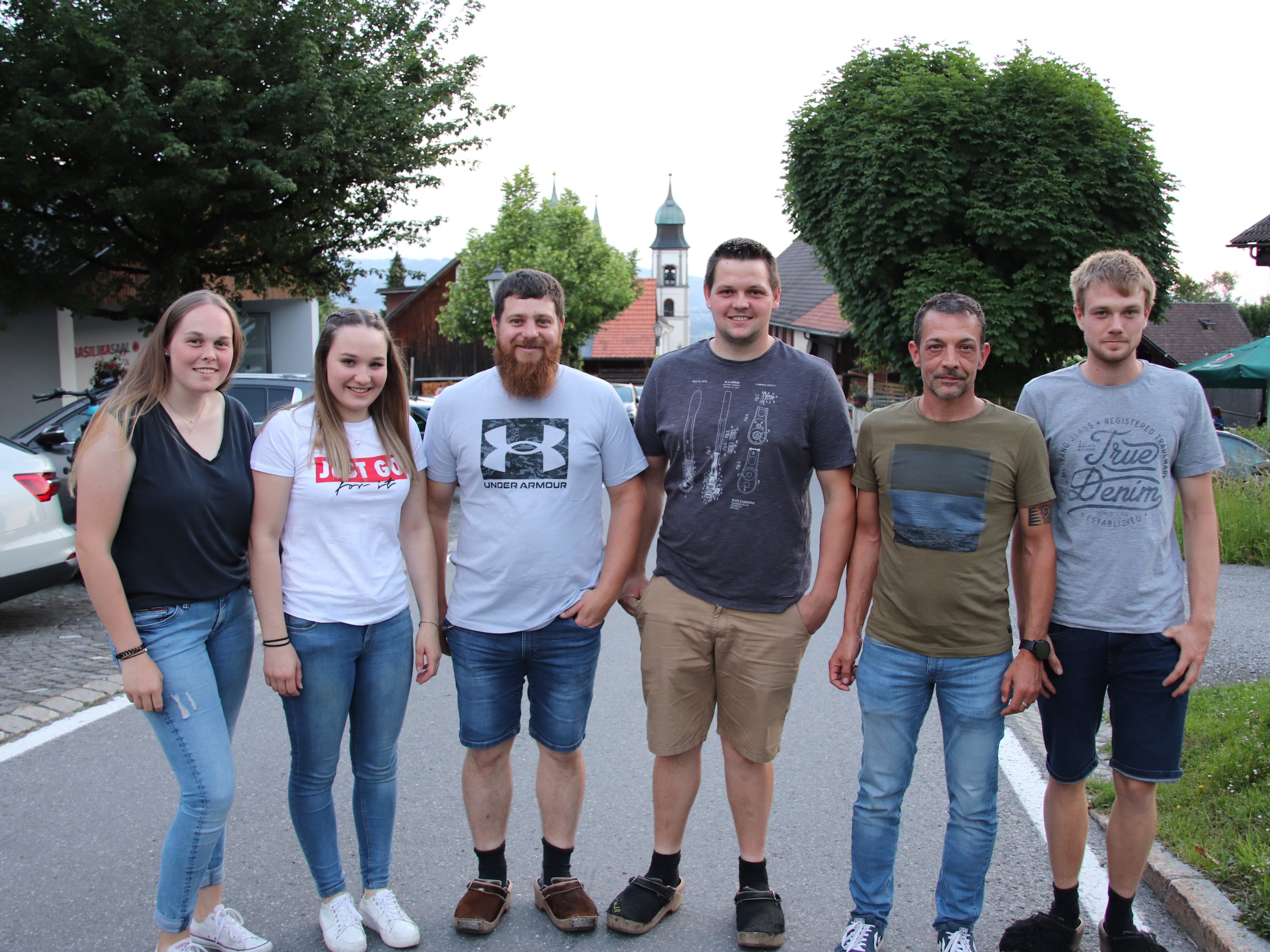 1)	Maria Vögel, Lisa Böhler, Michael Feurstein, Mathias Böhler, Mario Gmeiner und Marcel Böhler.