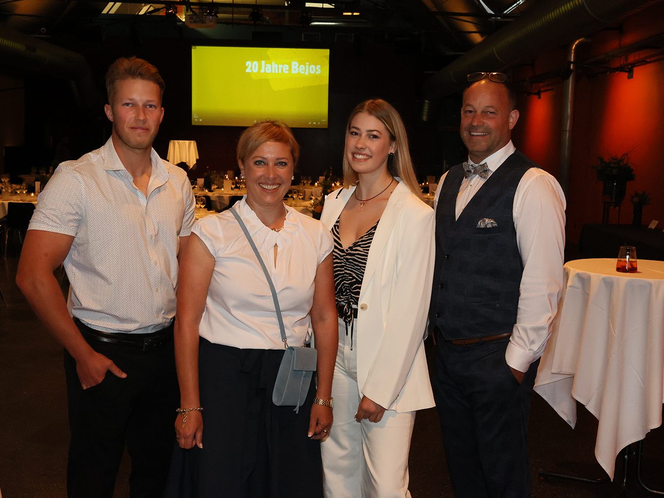 Jakob, Sandra, Hannah und Jochen Berchtold.