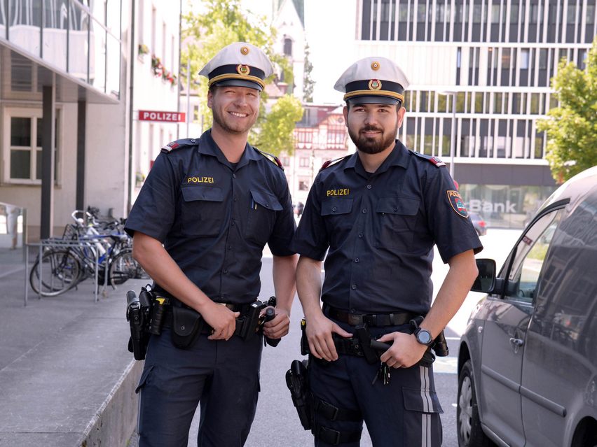 Die Stadt Dornbirn sucht Polizisten.