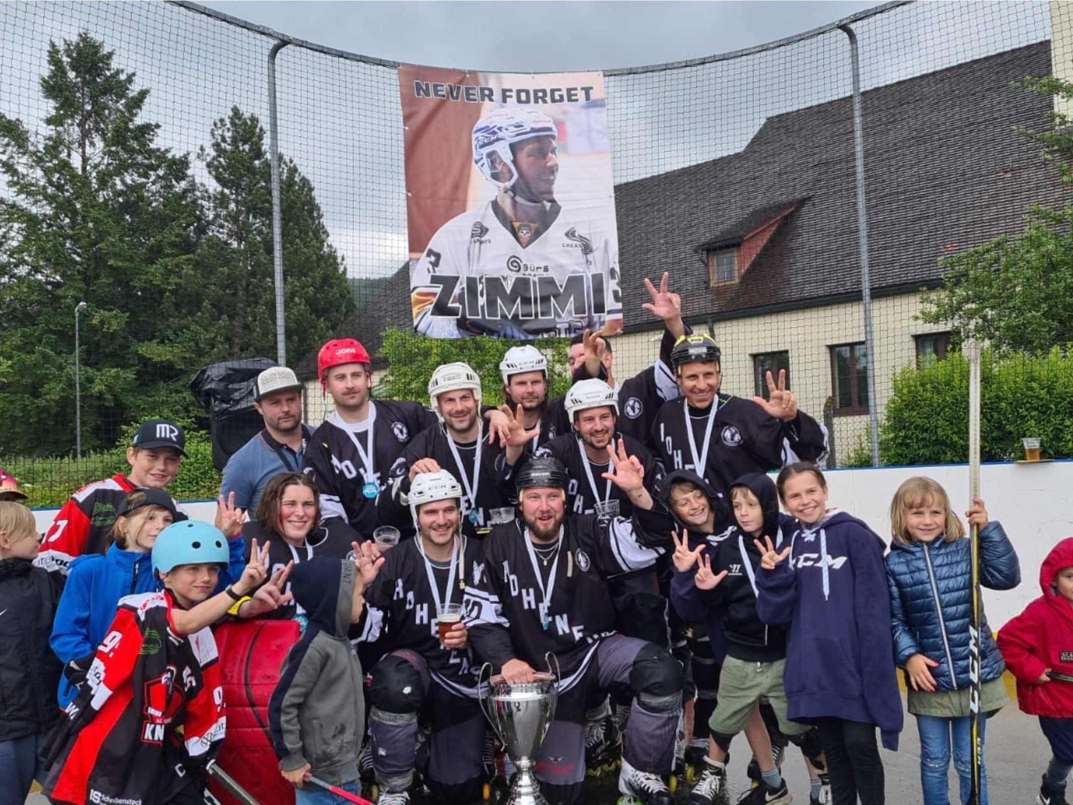 Das Team des SC Hohenems sicherte sich den BALL Inlinecup 2022 Das Team des SC Hohenems sicherte sich den BALL Inlinecup 2022