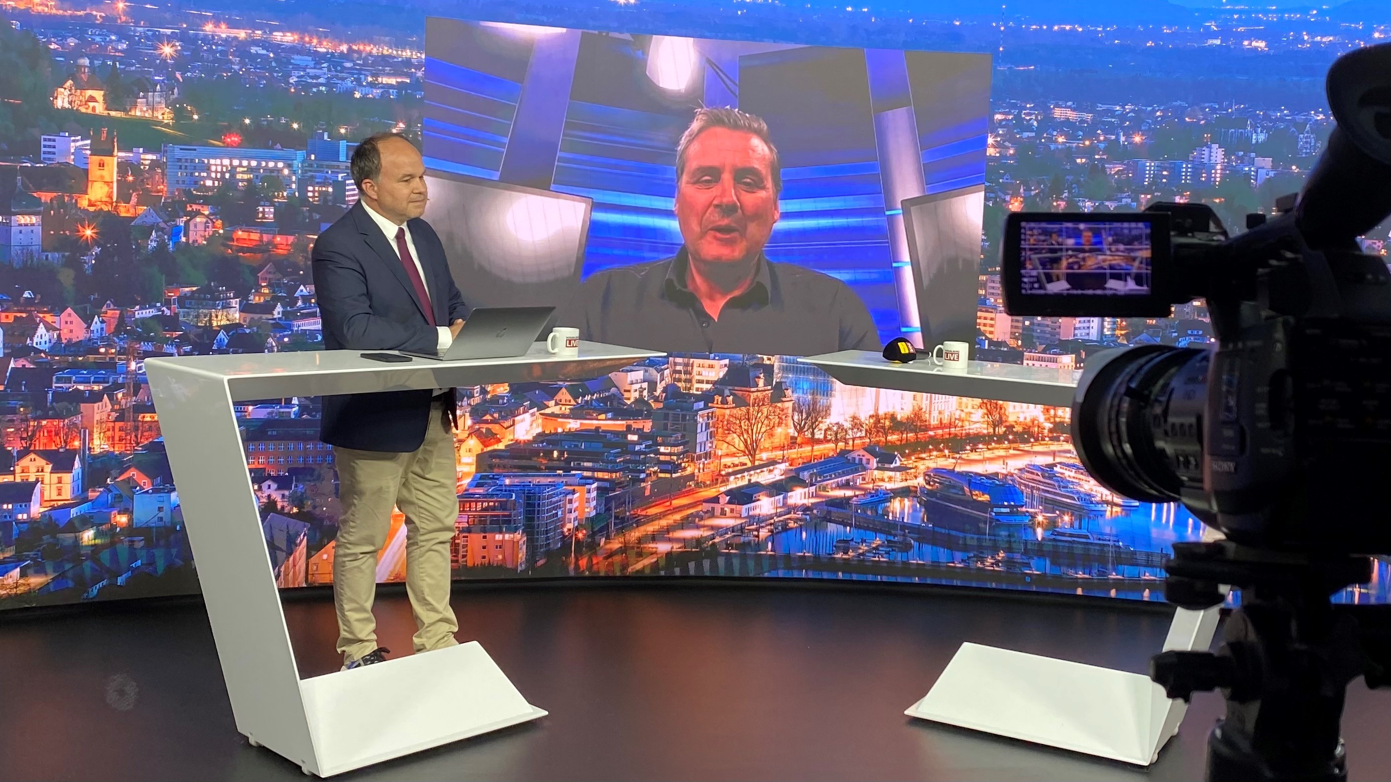 Pit Gottschalk bei "Vorarlberg LIVE" Pit Gottschalk bei "Vorarlberg LIVE"