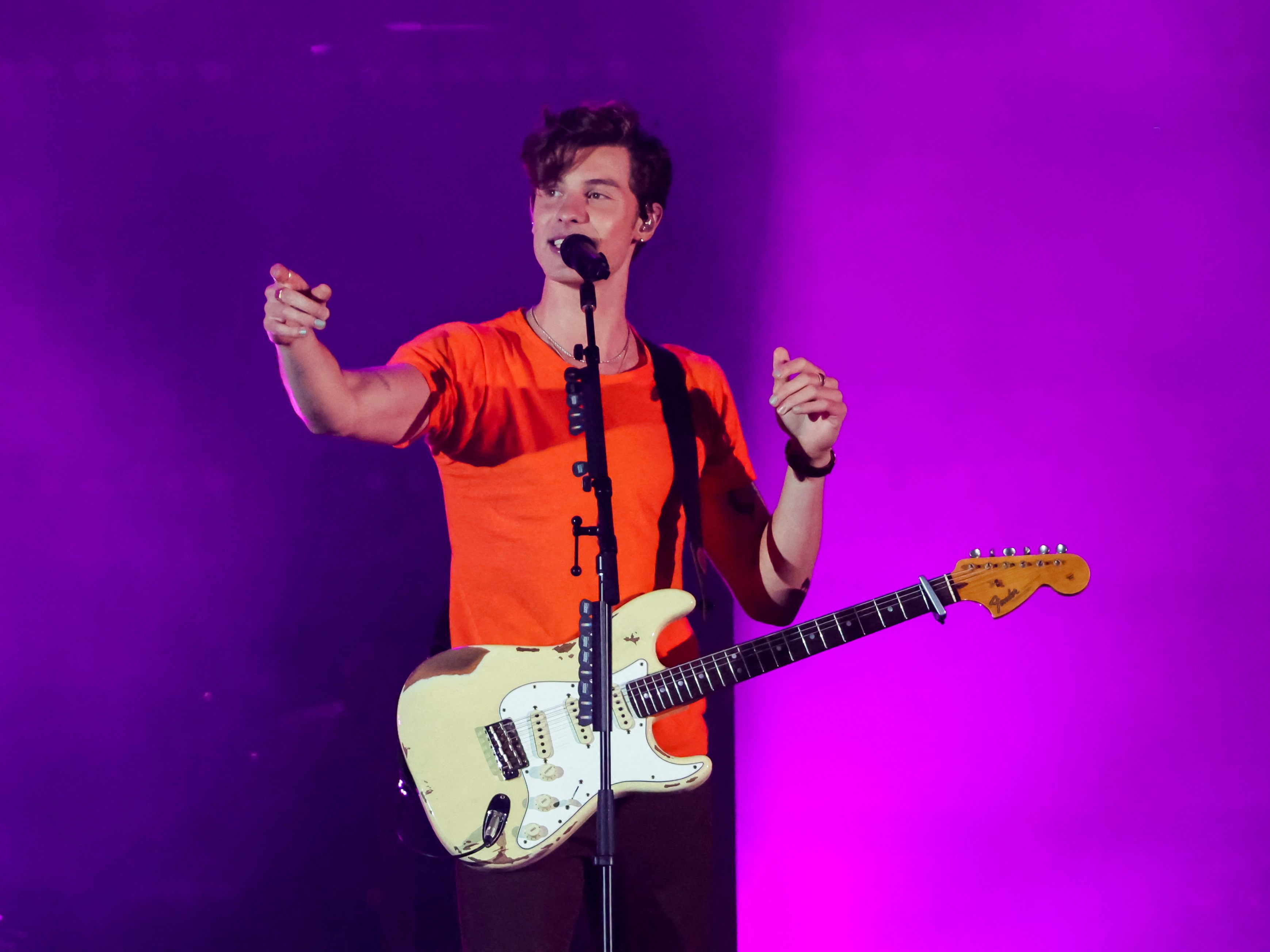 Popsänger Shawn Mendes sagt seine Europa-Auftritte ab. Popsänger Shawn Mendes sagt seine Europa-Auftritte ab.