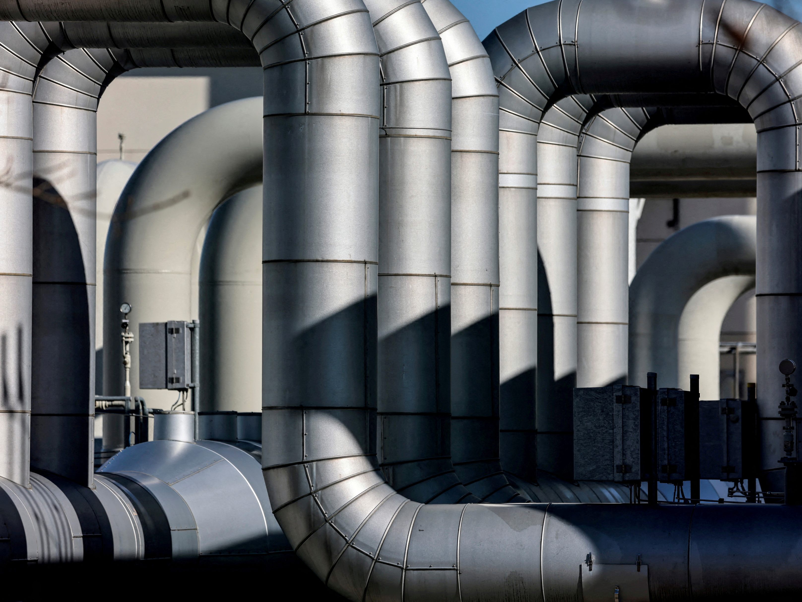 Buchungen für Gas-Fluss durch Nord Stream 1 sanken auf null. Buchungen für Gas-Fluss durch Nord Stream 1 sanken auf null.