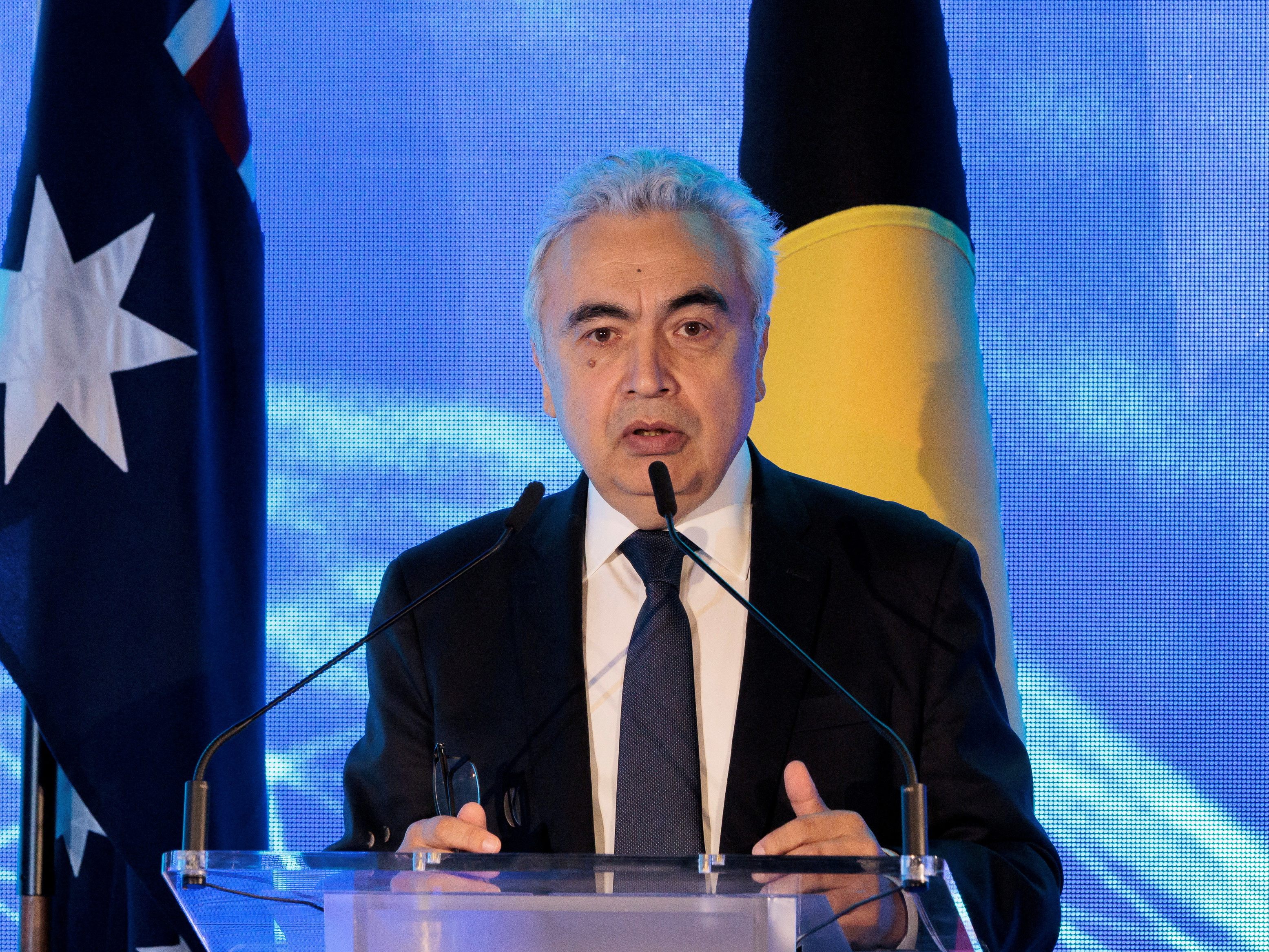 IEA-Direktor Fatih Birol warnt vor einem "sehr schwierigen" Winter in Europa IEA-Direktor Fatih Birol warnt vor einem "sehr schwierigen" Winter in Europa