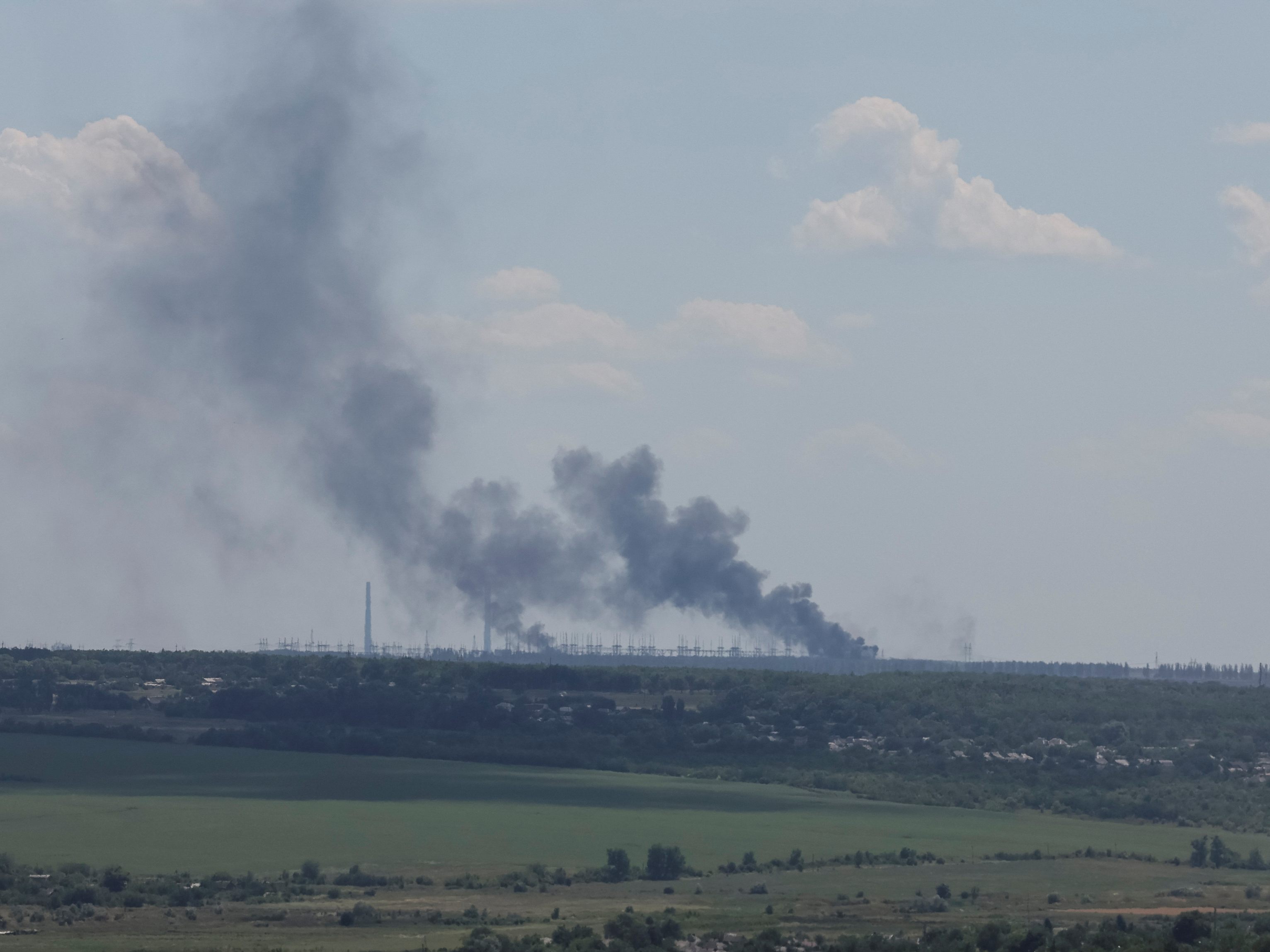 Russland verstärkt seine Raketenangriffe im Osten der Ukraine Russland verstärkt seine Raketenangriffe im Osten der Ukraine