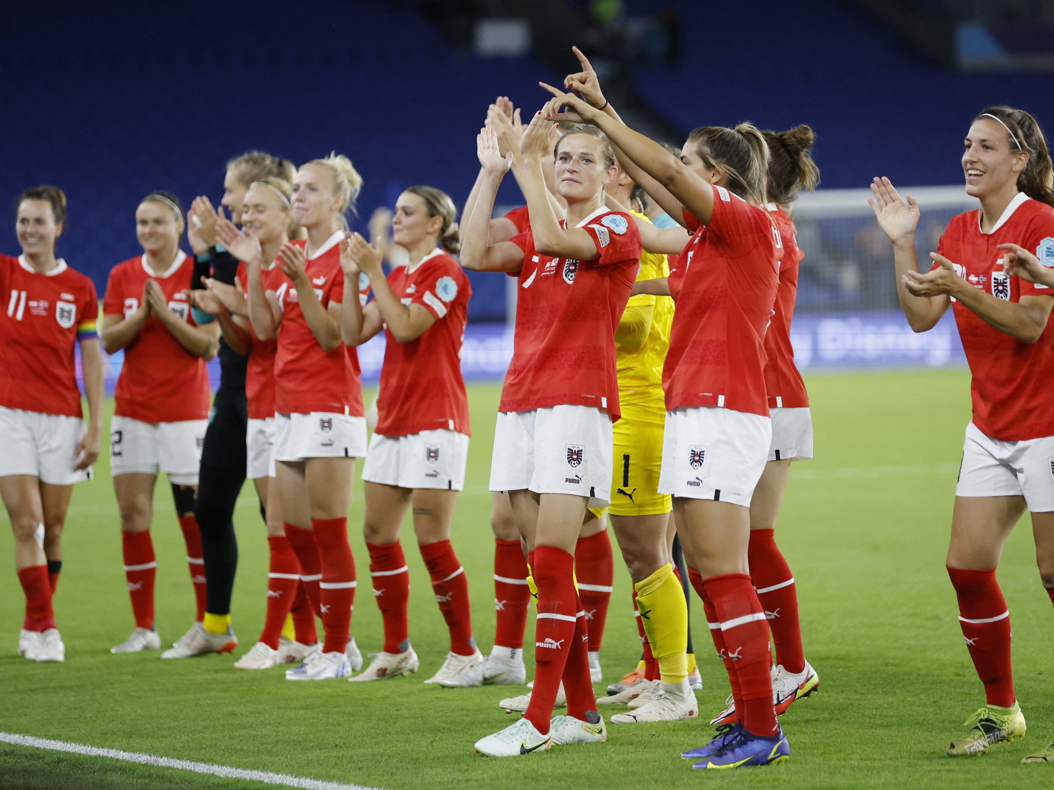 Heute LIVE Österreich gegen Deutschland bei der Frauen-Fußball-EM