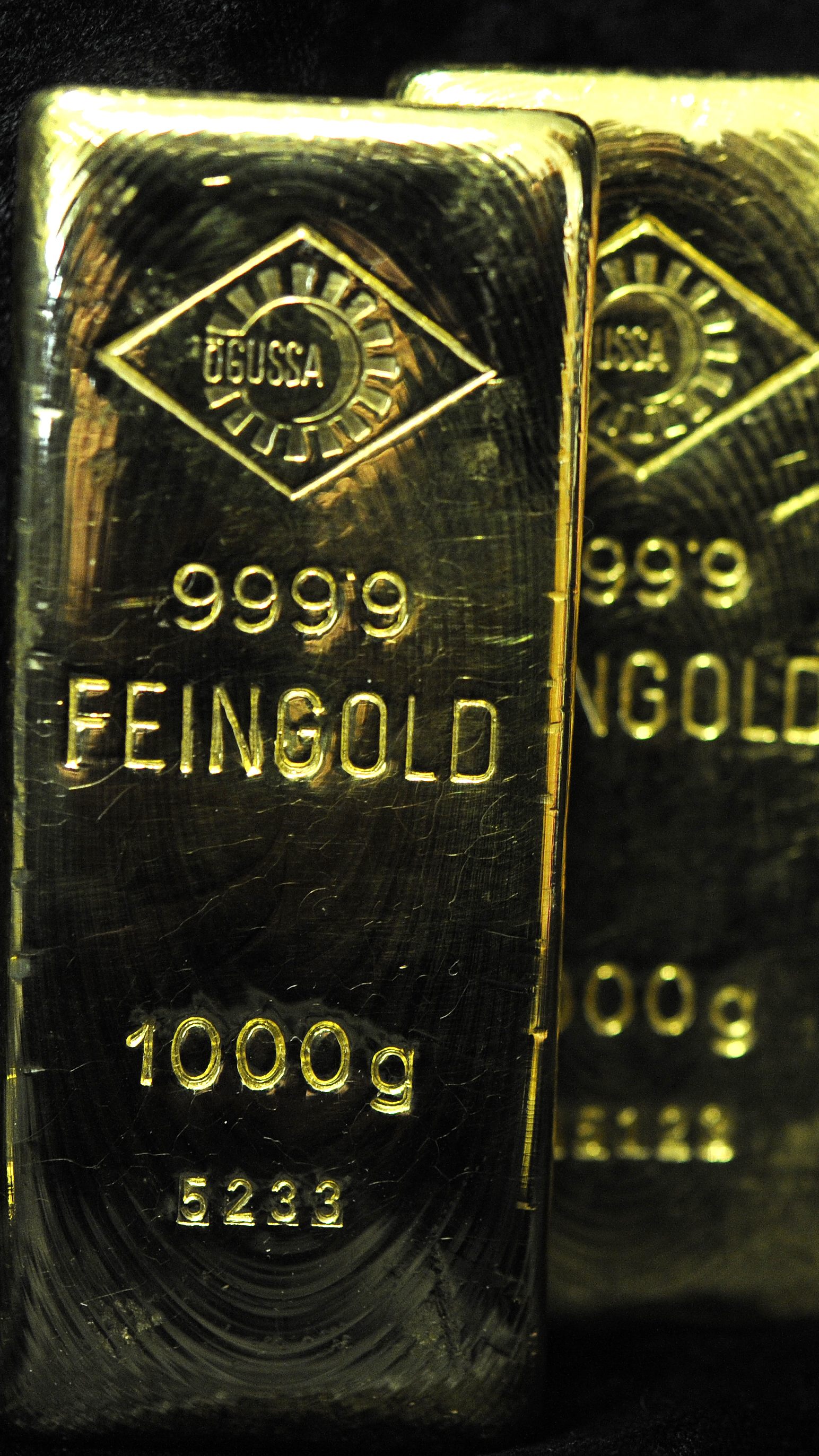 Der Goldpreis ist auf dem Sinkpreis.