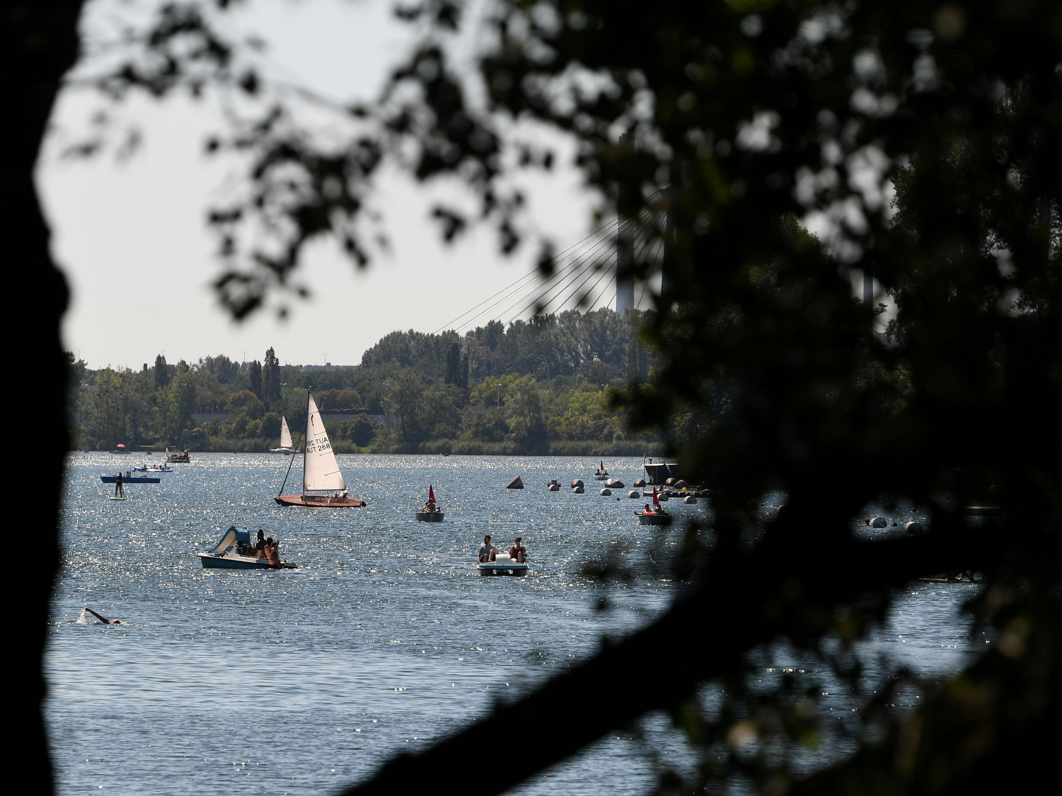 Ein vermisster Mann konnte nur mehr tot aus der Alten Donau in Wien geborgen werden. Ein vermisster Mann konnte nur mehr tot aus der Alten Donau in Wien geborgen werden.