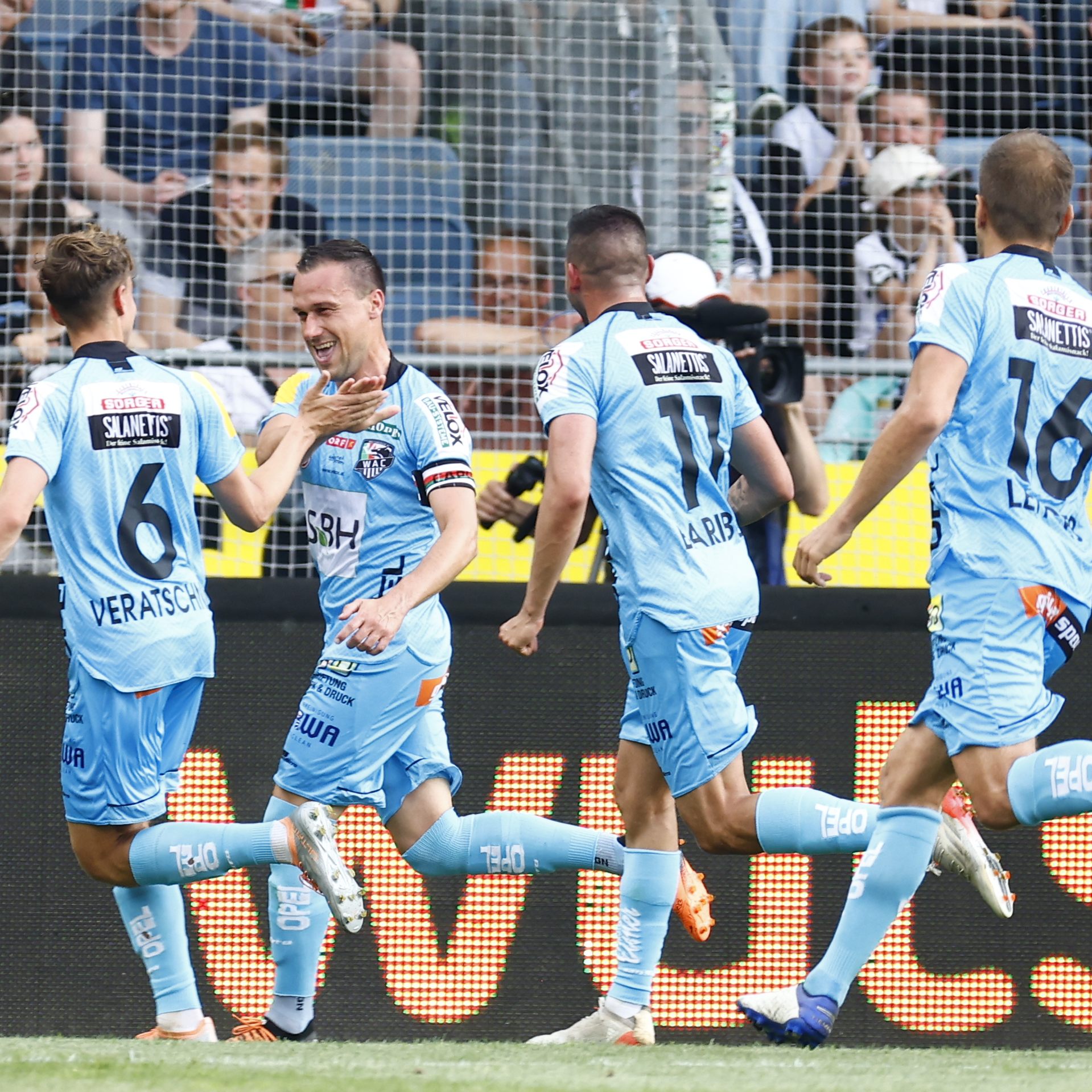 LIVE-Ticker zum Spiel WAC gegen Sturm Graz ab 19.30 Uhr.