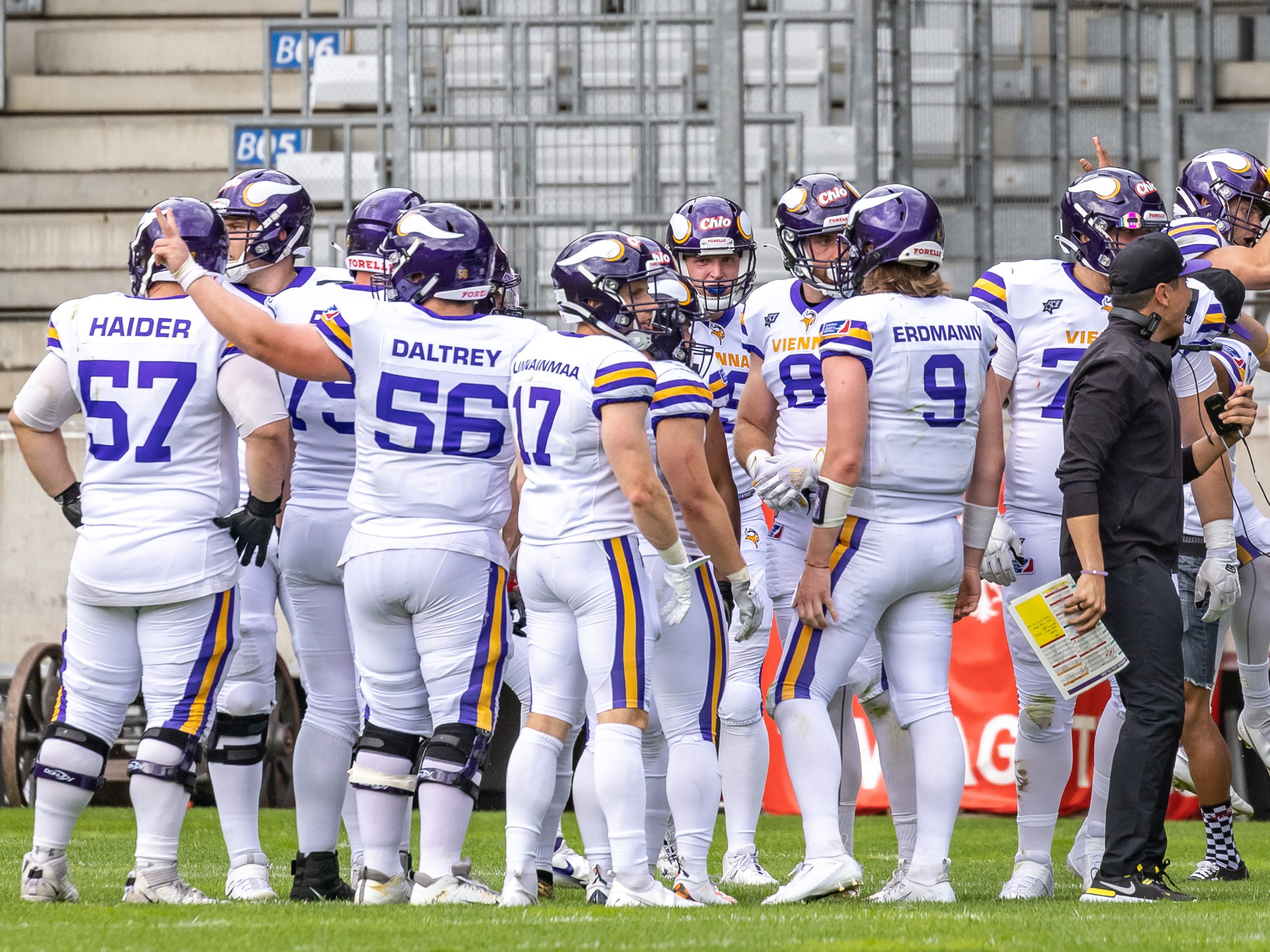 Die Vienna Vikings sind in der ELF weiterhin ungeschlagen.
