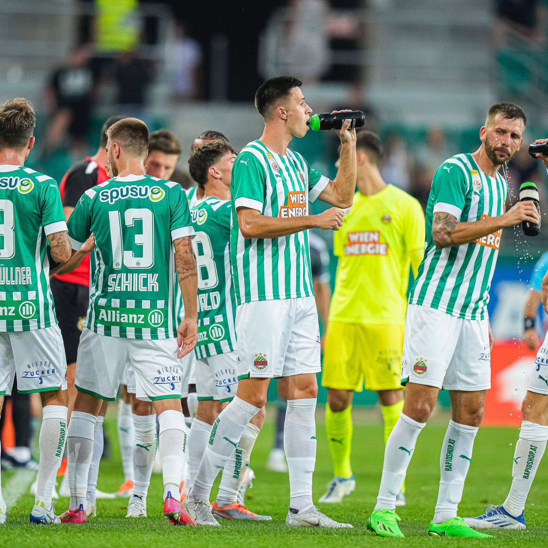 Das sind die Stimmen nach dem Spiel Rapid Wien gegen Lechia Gdansk.