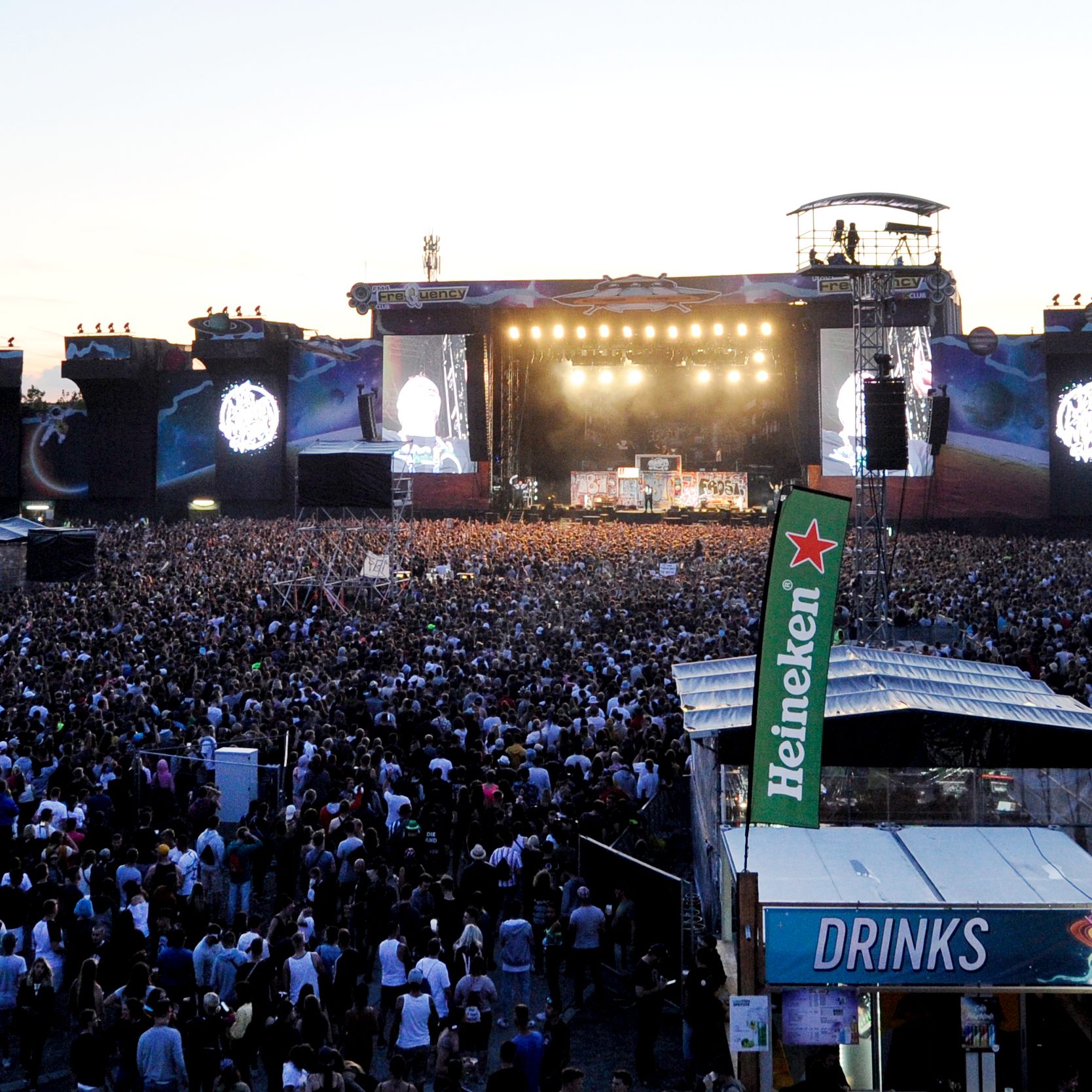 Nach zwei Jahren Pause findet das Frequency Festival in St. Pölten 2022 wieder statt.