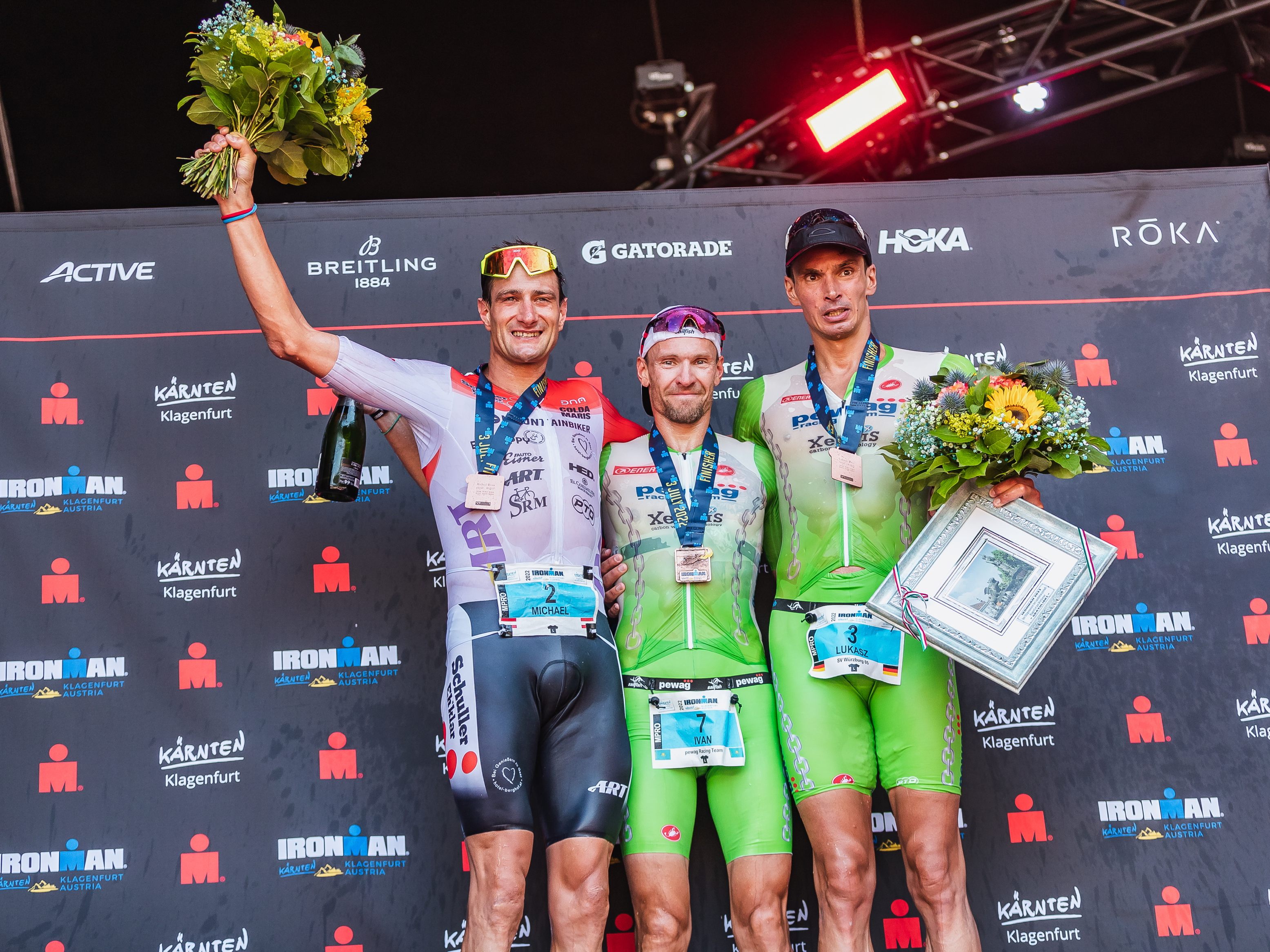 Triathlon: Michael Weiss bei Ironman Austria auf Platz zwei. Triathlon: Michael Weiss bei Ironman Austria auf Platz zwei.