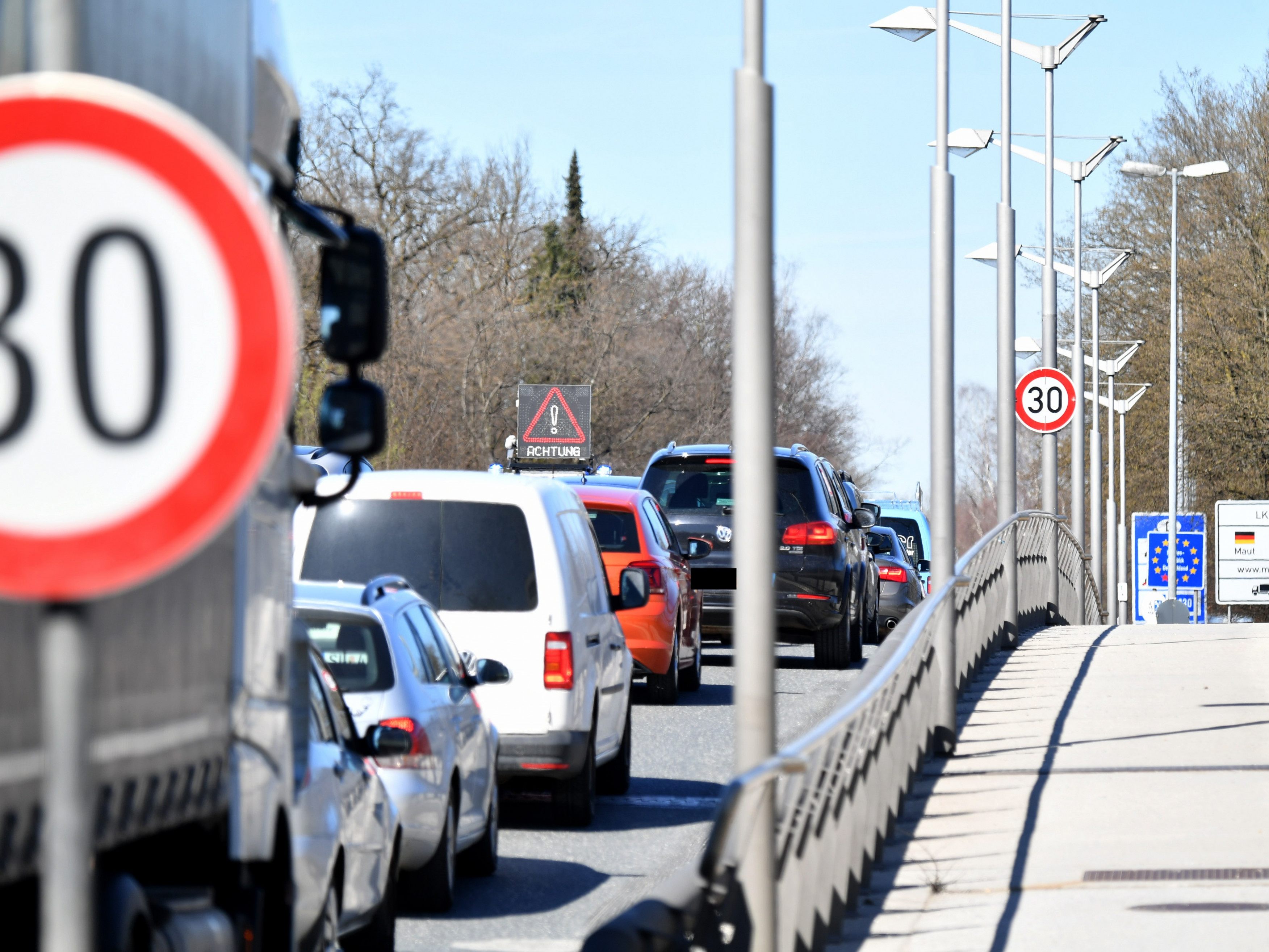 Am Weg von Slowenien nach Kroatien könnte es Wartezeiten geben.