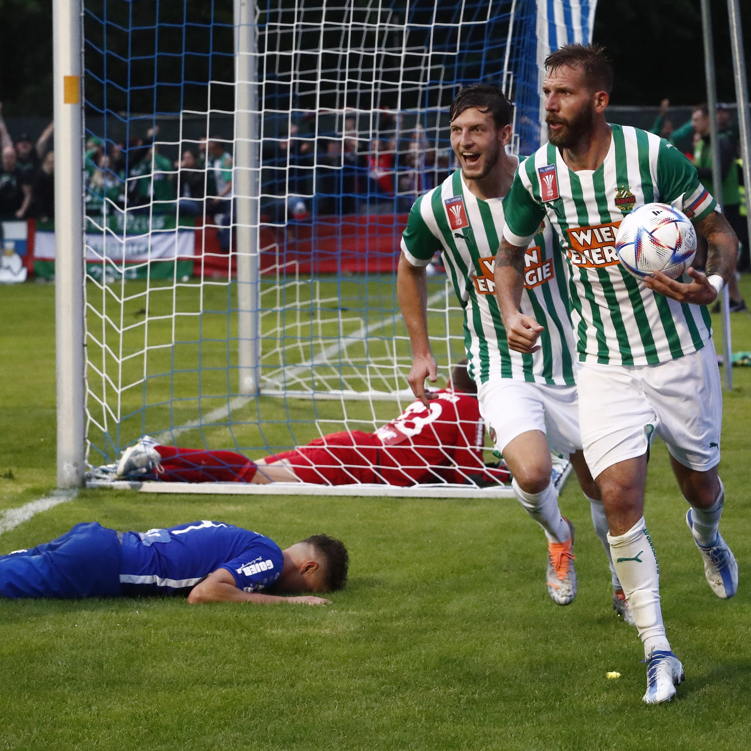 Die Gegner von Rapid und Austria Wien im ÖFB-Cup stehen fest.